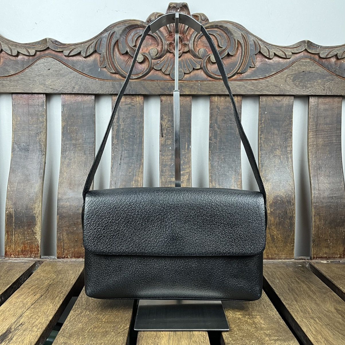 Gucci × Tom Ford GUCCI G Square Tom Ford Era Black Shoulder Bag 