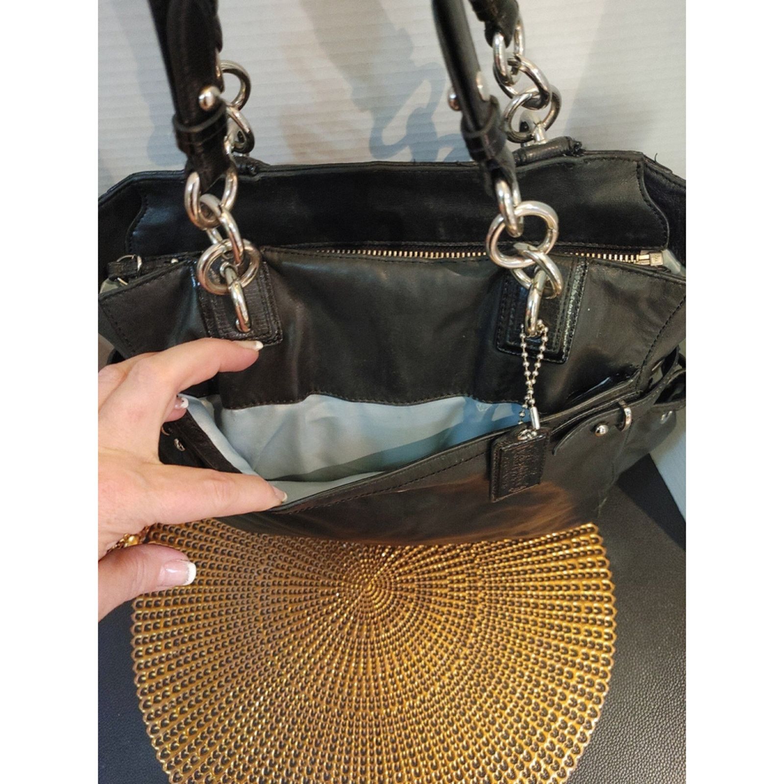 Coach Coach Madison Collette Leather Bag 16430 Size ONE SIZE - 8 Thumbnail