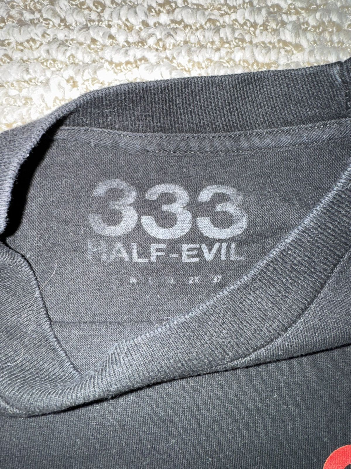 Half Evil Half Evil Logo Print Graphic Tee Size US M / EU 48-50 / 2 - 2 Thumbnail