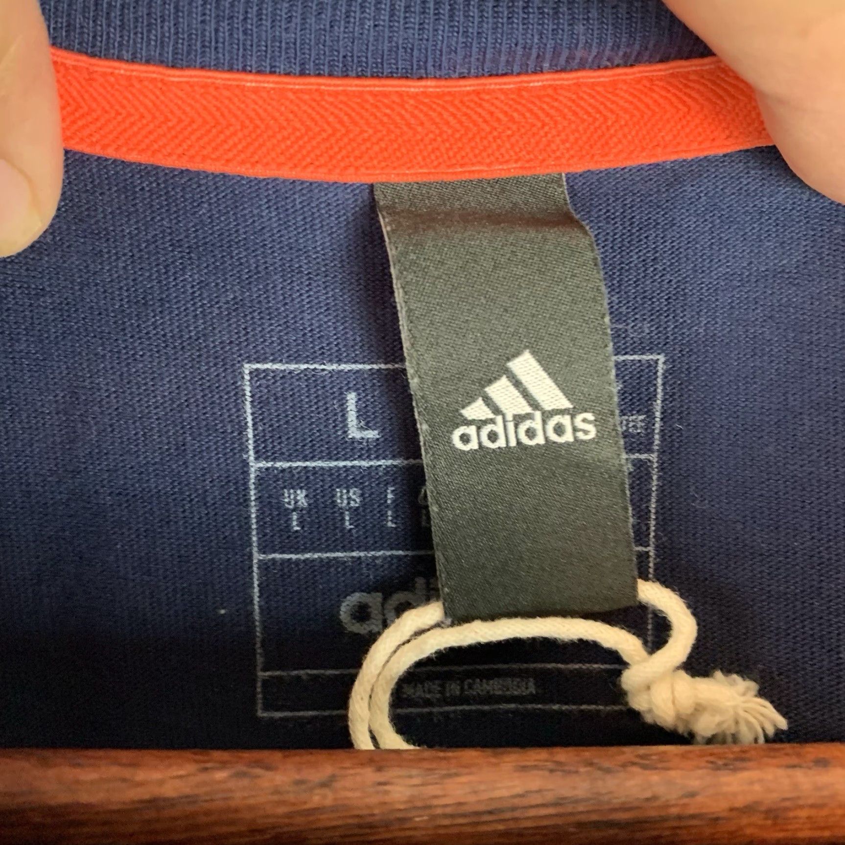 Adidas Adidas Juve Cs T-Shirt Licensed Night Indigo Large Short Sleeve Back Graphic Mens Size US L / EU 52-54 / 3 - 4 Thumbnail