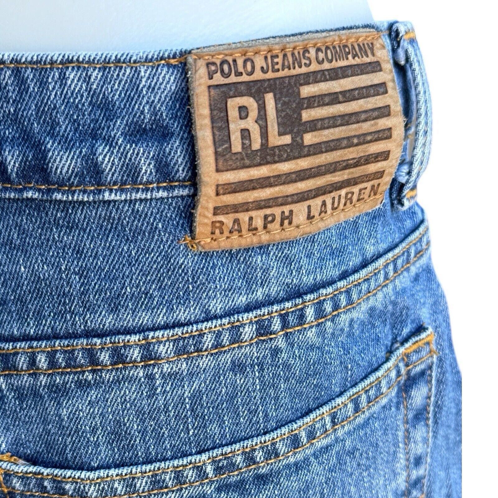 Lauren Ralph Lauren Vtg Ralph Lauren Star Studded Cut Off Jean Shorts 14 W-33” Size 36" / US 14 / IT 50 - 6 Thumbnail