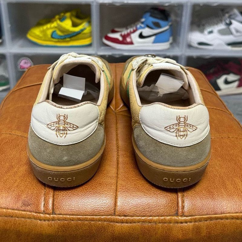 Gucci Gucci G74 Web Low-top Fashion Sneakers Size US 9.5 / EU 42-43 - 3 Thumbnail
