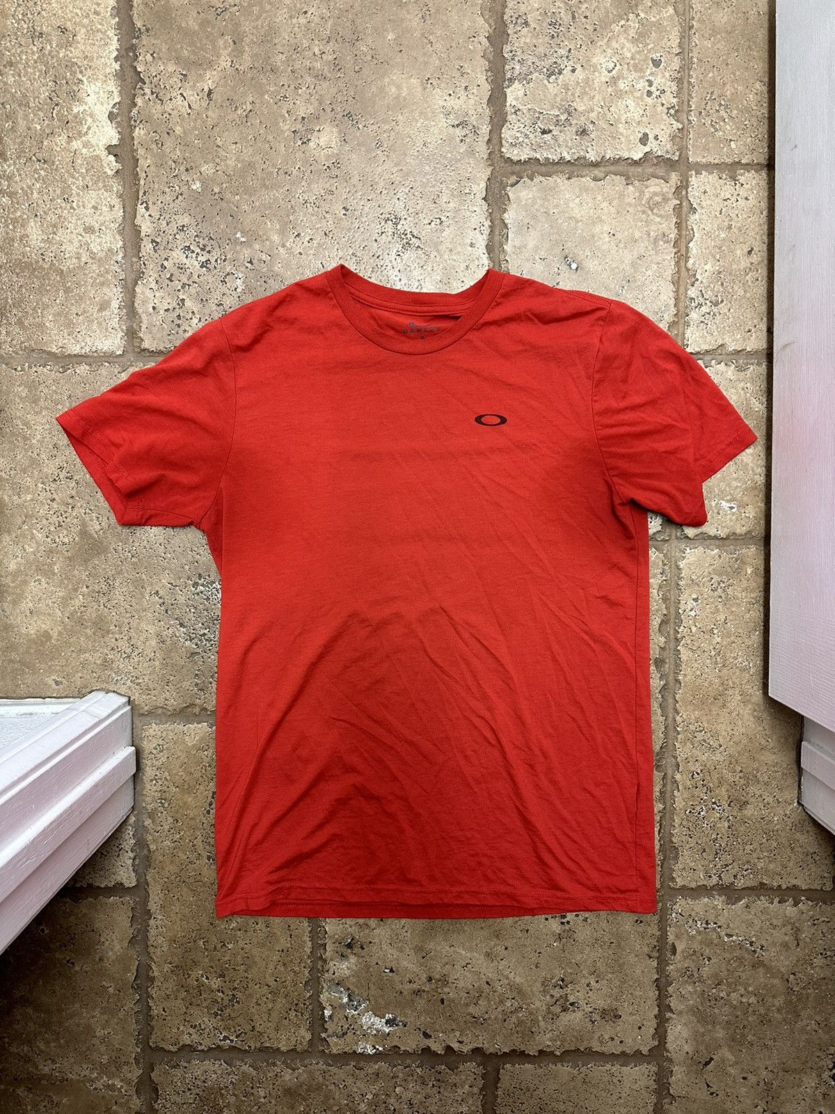 Oakley Oakley O Logo Red Dri Fit Style Short Sleeve Shirt Size US M / EU 48-50 / 2 - 1 Thumbnail