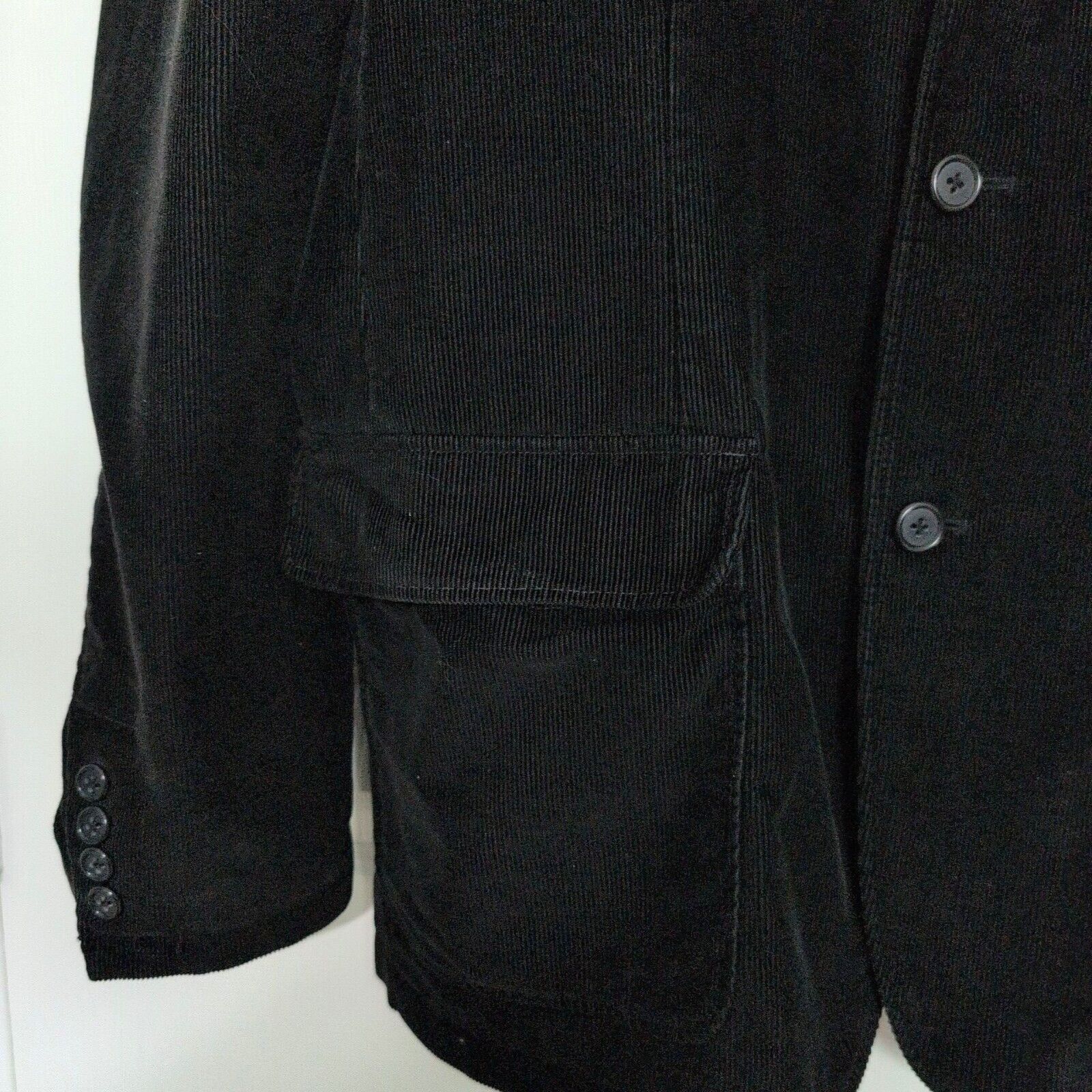 J.Crew J Crew Corduroy Holmes Sportcoat Mens Size Large Black Size 42R - 4 Thumbnail