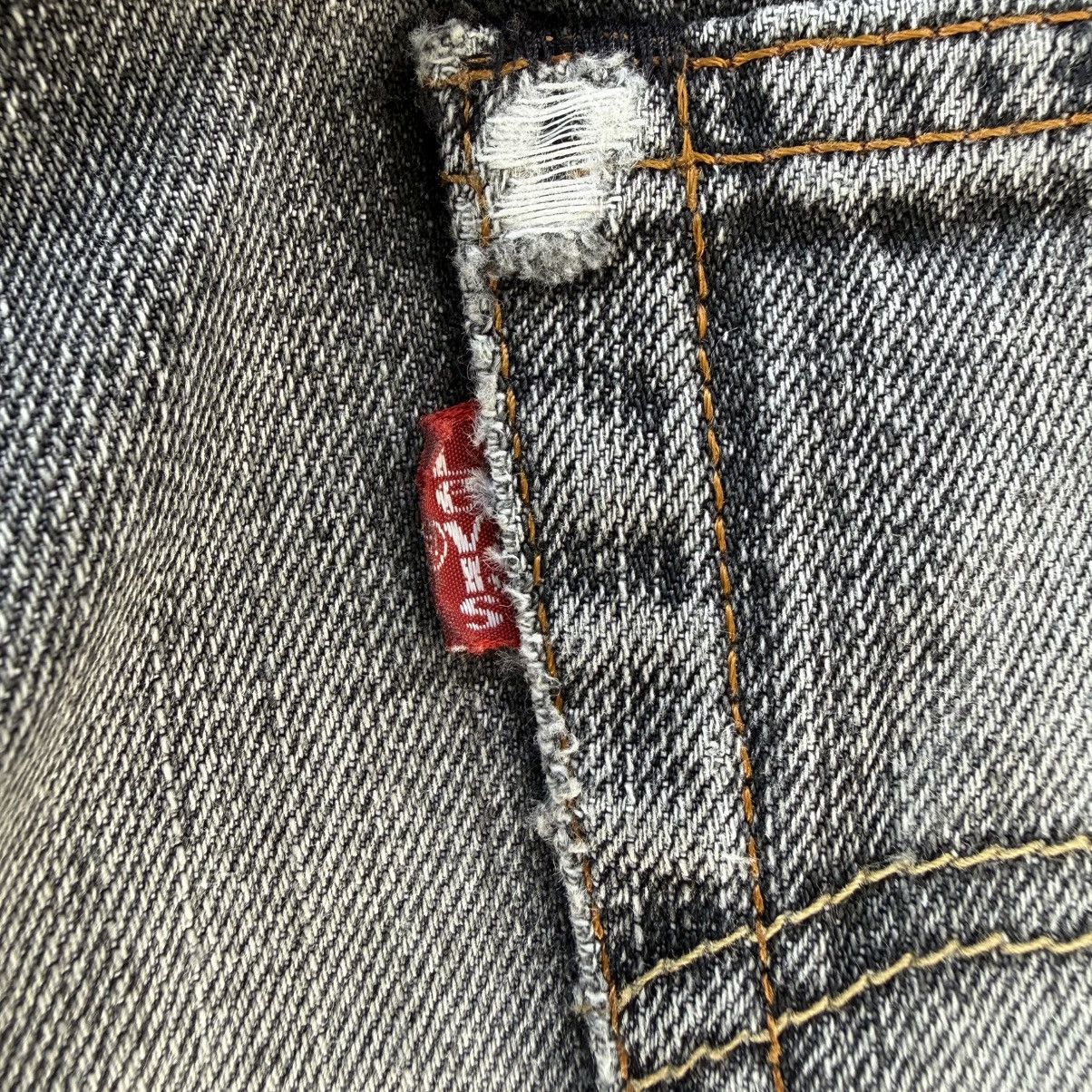 Levi's Vintage Clothing W32x29 Vintage Levi's 503 Faded Black Denim Jean Pants Size US 32 / EU 48 - 14 Thumbnail