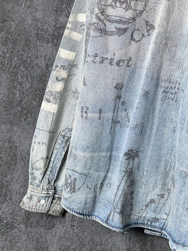 Amiri Amiri Blue cotton denim jacket 2502-Nextarrow Size US M / EU 48-50 / 2 - 6 Thumbnail