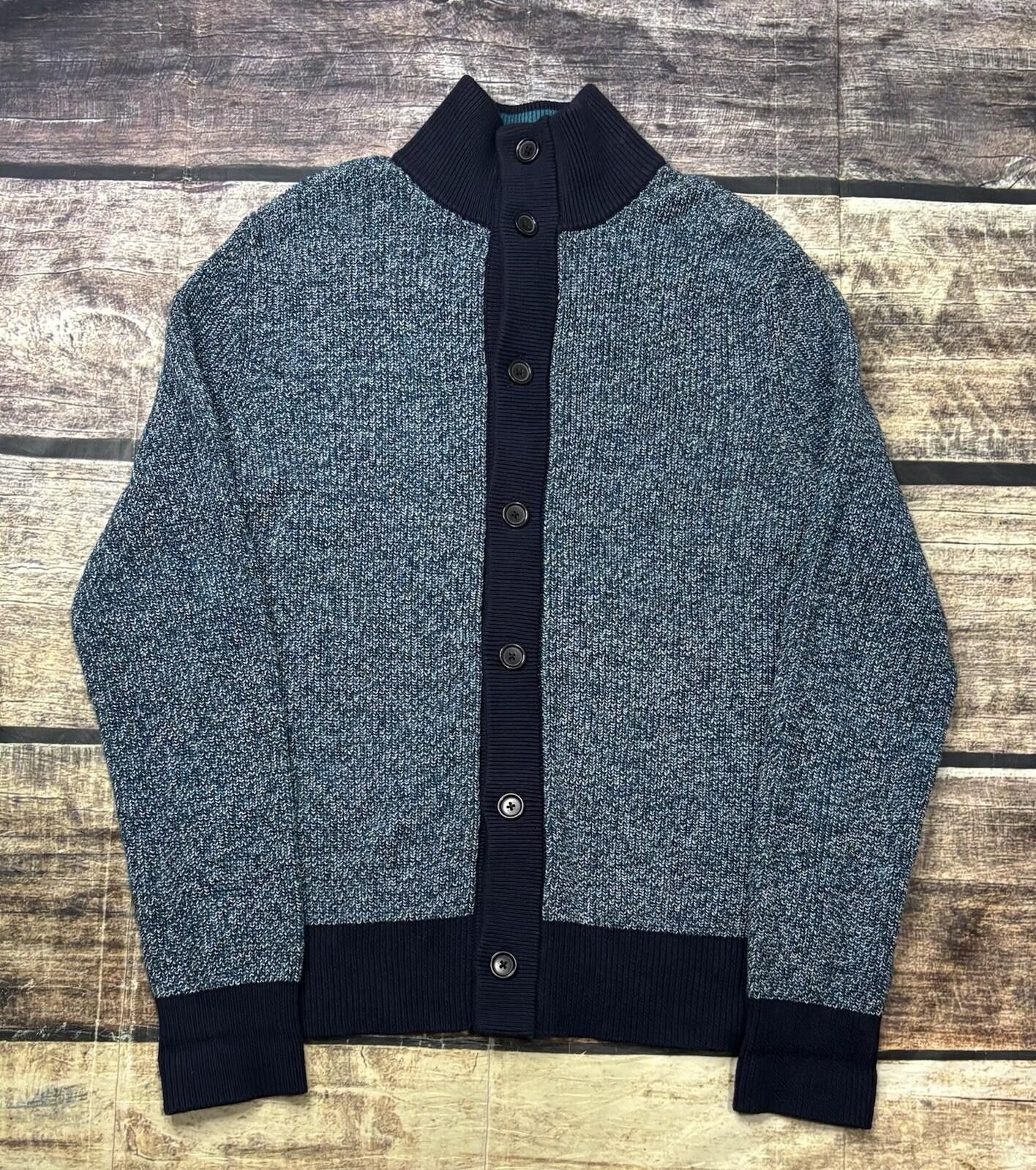 Banana Republic Banana Republic Cardigan Sweater Mens Small Cotton Chunky Size US S / EU 44-46 / 1 - 1 Thumbnail