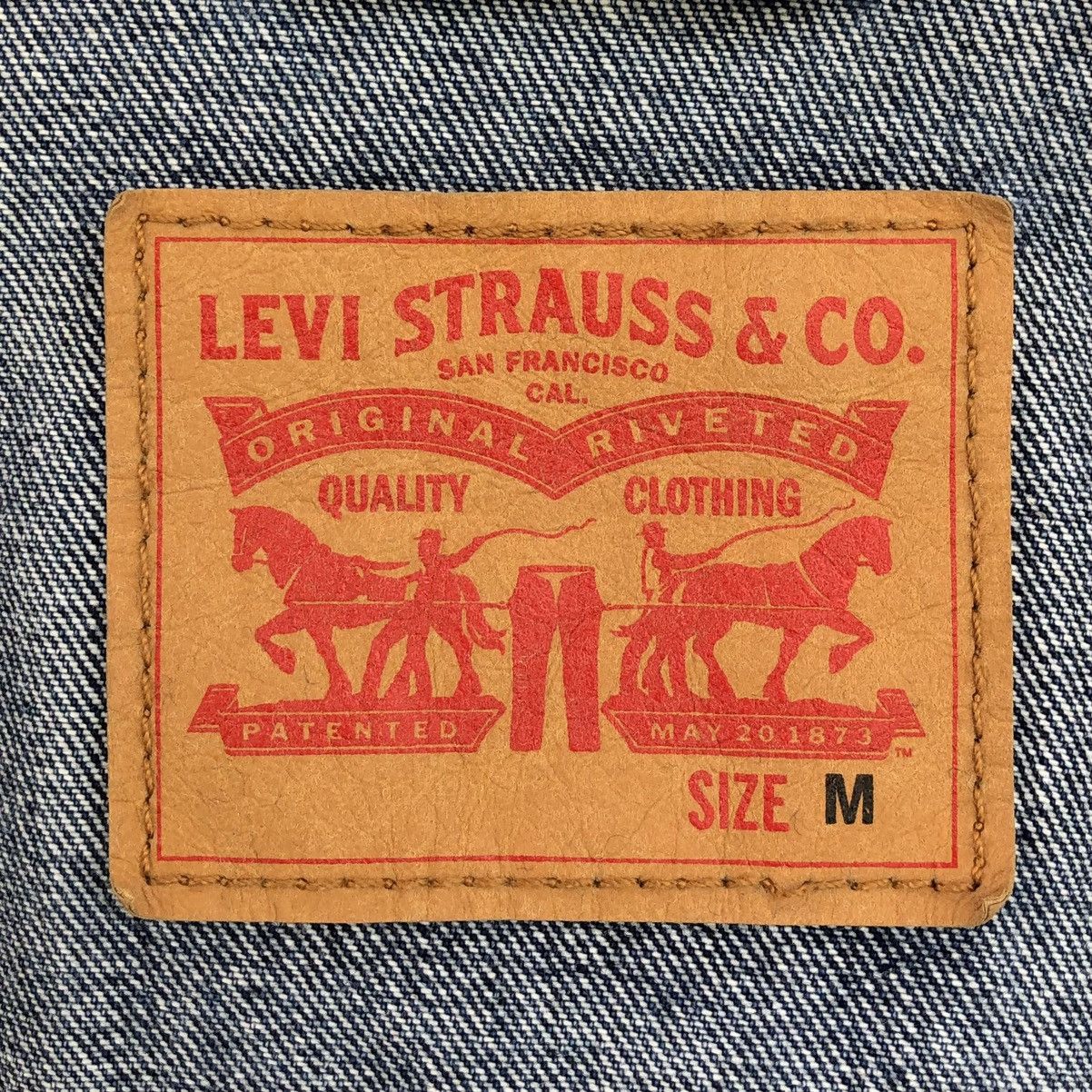 Levi's Vintage Clothing Levi's Denim Trucker Jacket Size US M / EU 48-50 / 2 - 16 Thumbnail