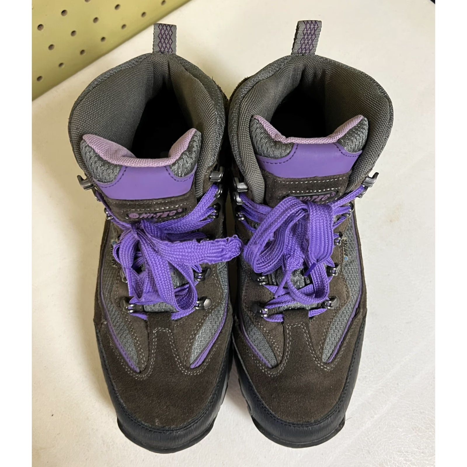Vintage Hi-Tec Skamania Waterproof Hiking Womens Grey Casual Boots 9022 Sz 10 M Size US 8 / IT 38 - 3 Thumbnail