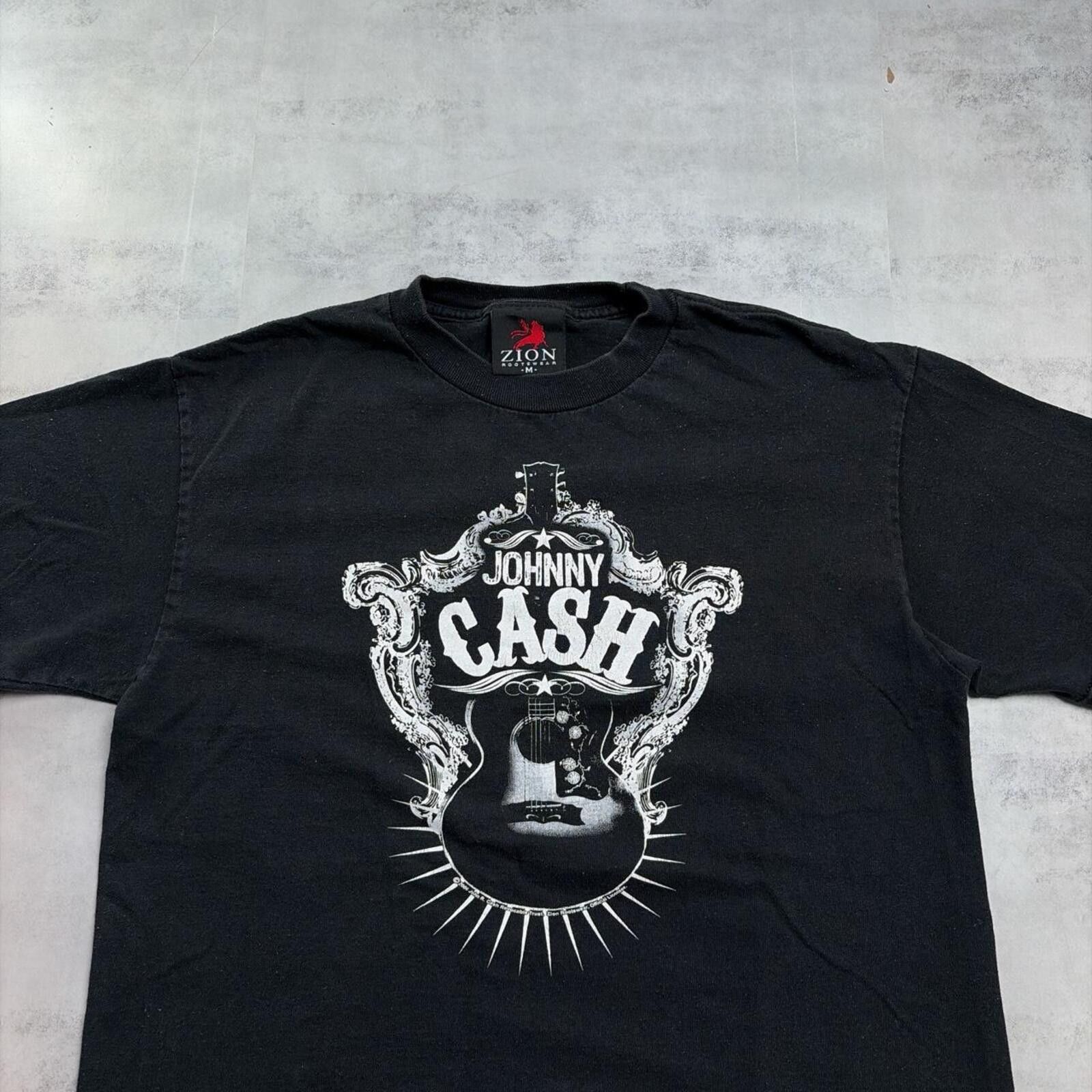 Other Vintage Johnny Cash Grunge Western Band T-Shirt Size US M / EU 48-50 / 2 - 3 Thumbnail
