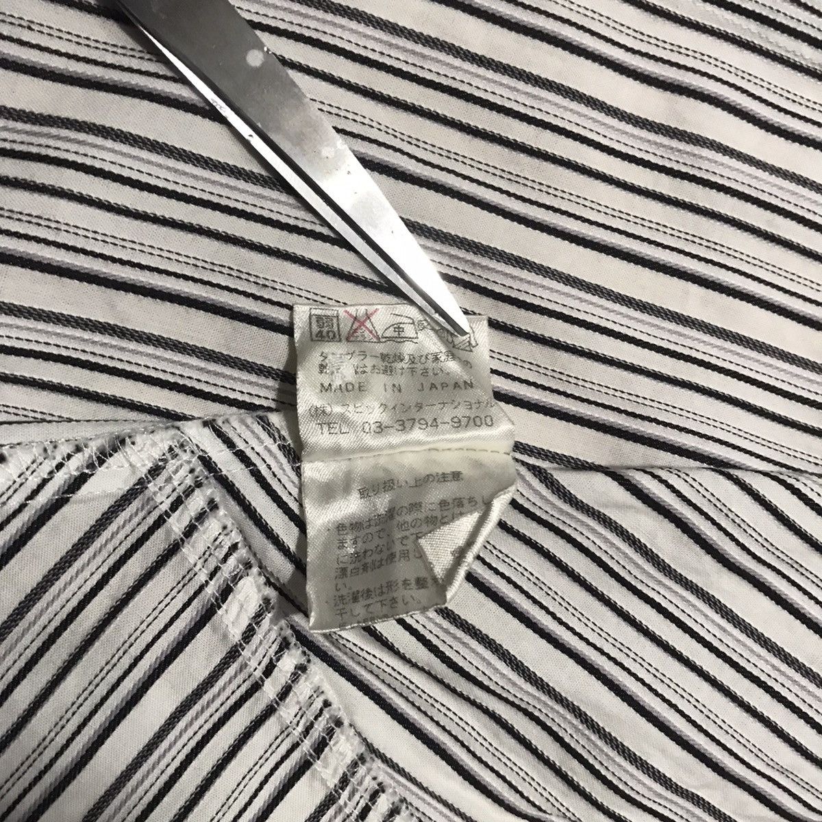 Tornado Mart Tornado Mart Patchwork Collar Shirt Size US S / EU 44-46 / 1 - 8 Thumbnail