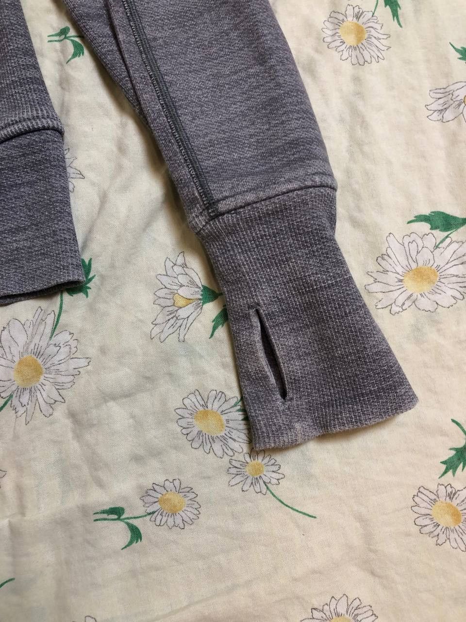 Lululemon Lululemon Gray & Black Scuba Full Zip Hooded Hoodie Size M / US 6-8 / IT 42-44 - 4 Thumbnail