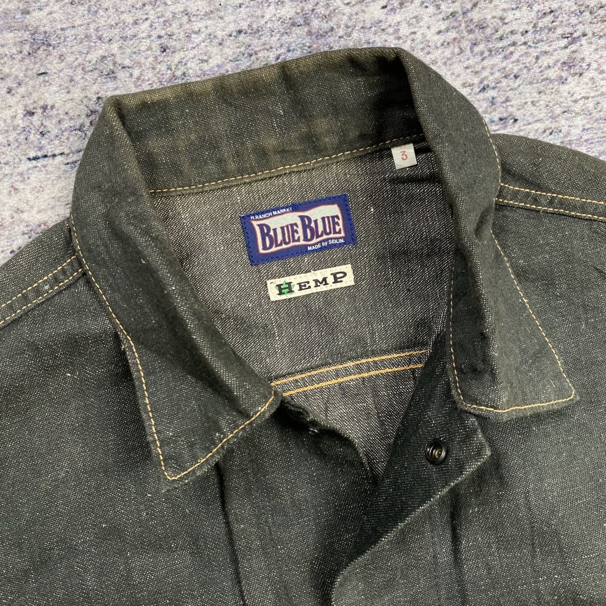 Blue Blue Japan × Japanese Brand Blue Blue japan Hemp denim jacket Size US L / EU 52-54 / 3 - 6 Thumbnail