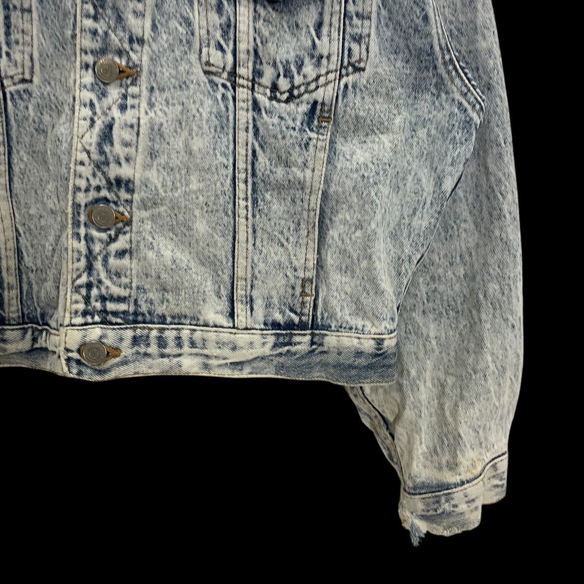 Big John Vintage Big John Distress Buckle Denim Jacket Size US M / EU 48-50 / 2 - 4 Thumbnail
