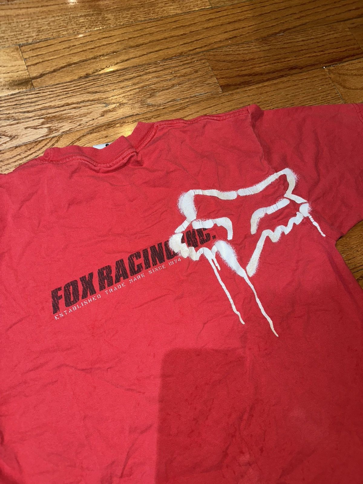 Vintage Vintage Fox Racing Tee Size US L / EU 52-54 / 3 - 5 Thumbnail
