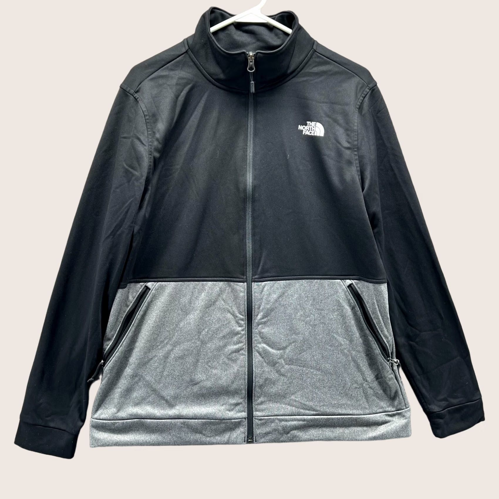 The North Face The North Face Jacket Womens XL Fleece Lined Black Gray Full Zip Outdoor TNF Size XL / US 12-14 / IT 48-50 - 1 Thumbnail