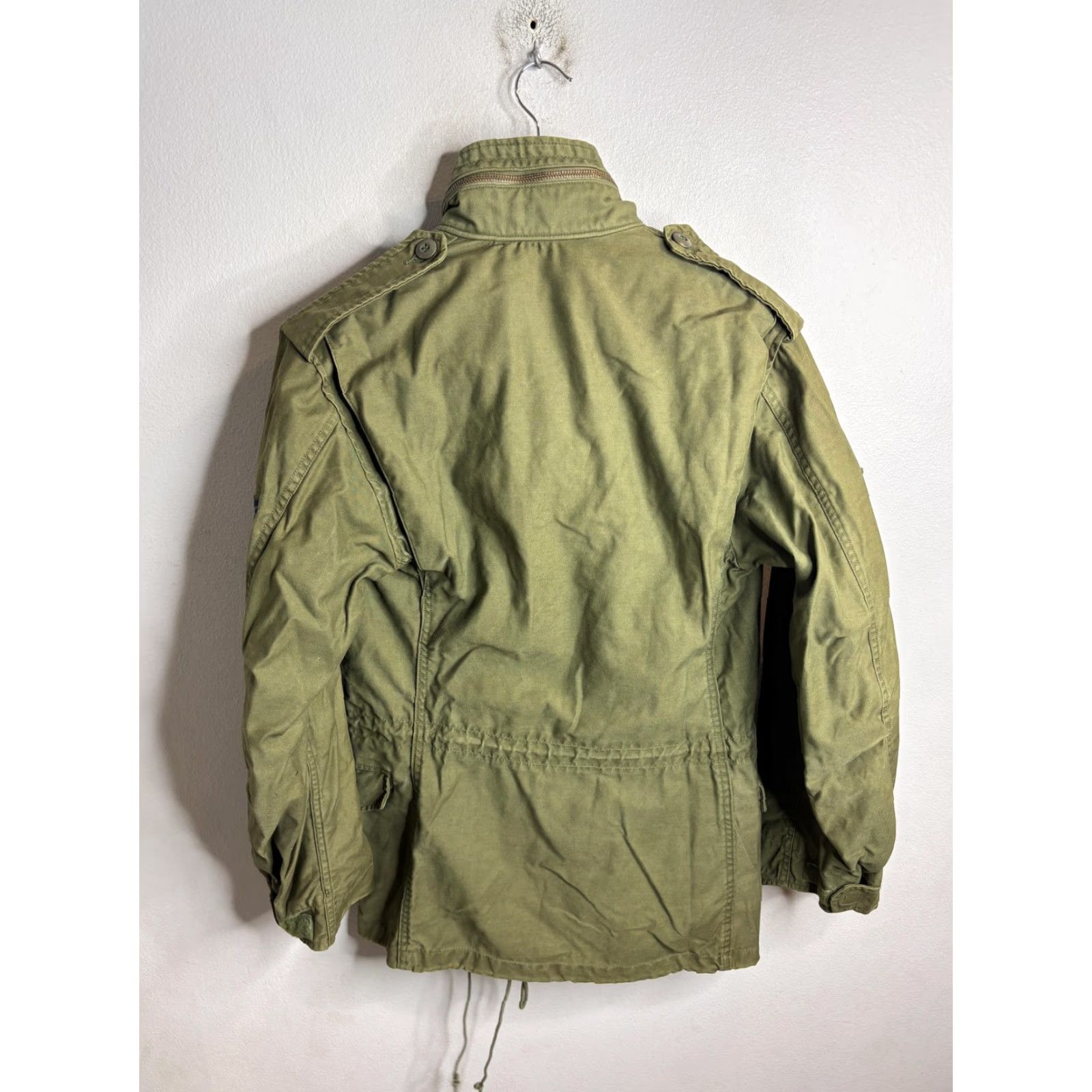Alpha Industries VINTAGE Alpha Industries Coat Mens XS Green M65 Field U.S. Air Force Patches 70s Size US XS / EU 42 / 0 - 5 Thumbnail
