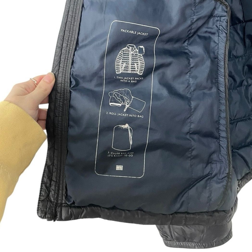 Tommy Hilfiger Tommy Hilfiger Mens Black Packable Zip Up Puffer Jacket Size US XXL / EU 58 / 5 - 7 Thumbnail