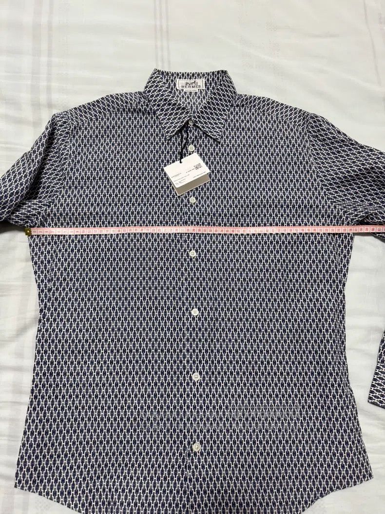 Hermes Hermes size 40 Linen shirt Size US XXS / EU 40 - 4 Thumbnail