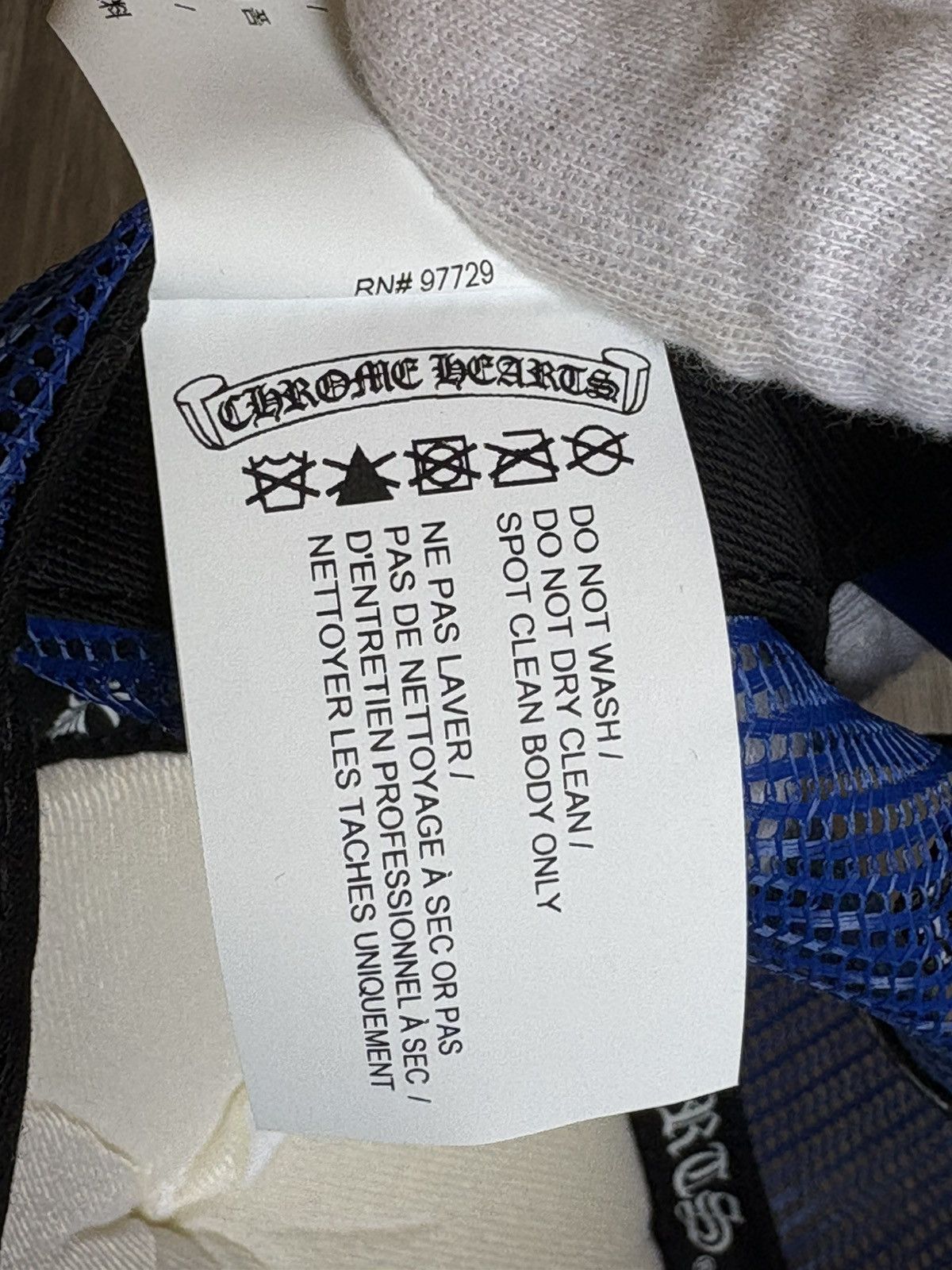 Chrome Hearts Chrome Hearts Black Eye Chart Hat Size ONE SIZE - 8 Thumbnail
