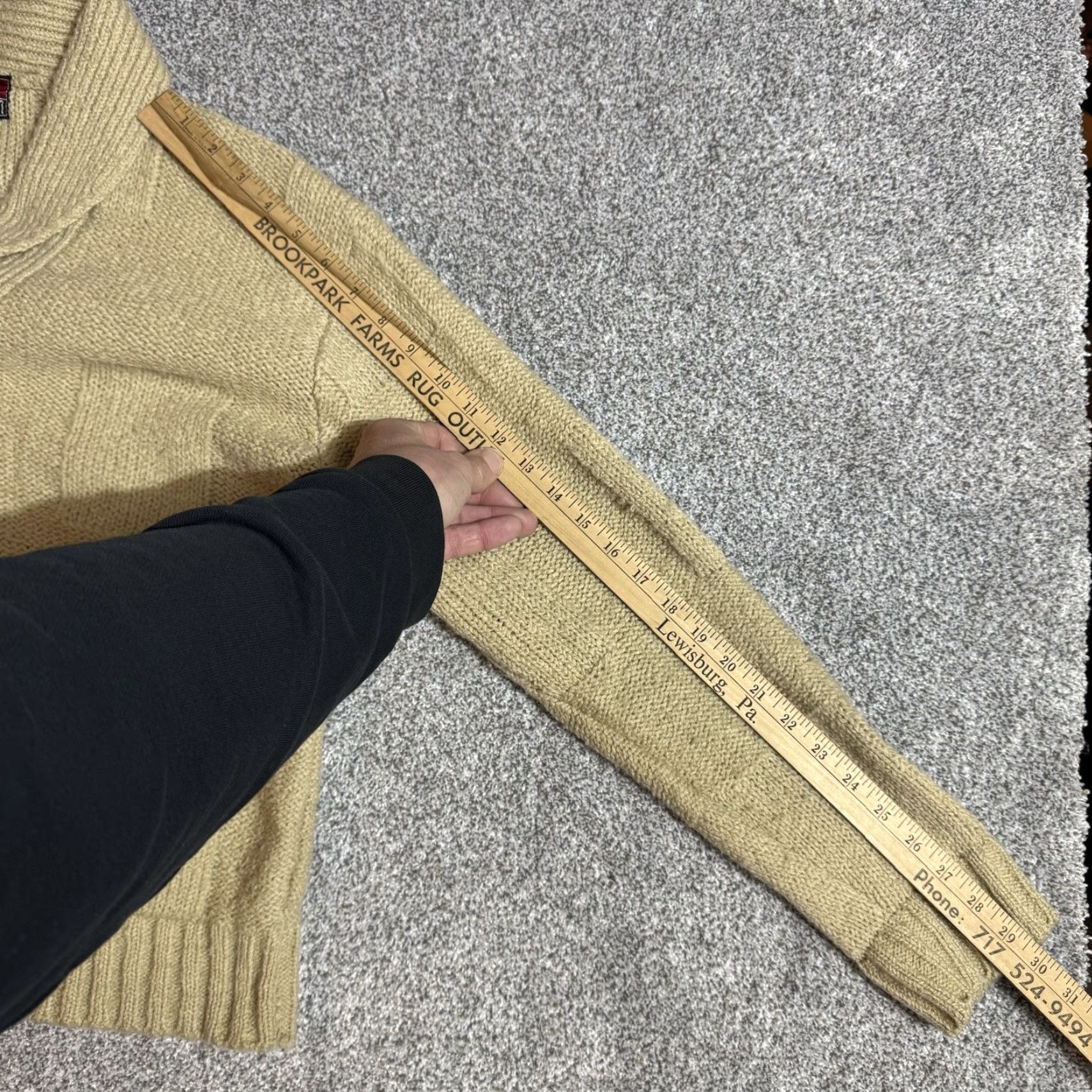 Vintage VINTAGE 90s Cardigan Sweater Womens Large Grandpacore Old Money Cozy Workwear Size L / US 10 / IT 46 - 2 Thumbnail