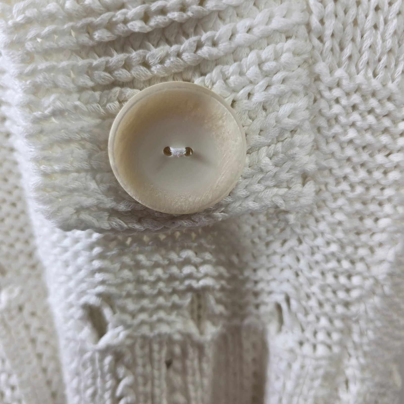 Other Gina Mantelli For OtreerrE Made in Italy White Sweater Small Size S / US 4 / IT 40 - 3 Thumbnail