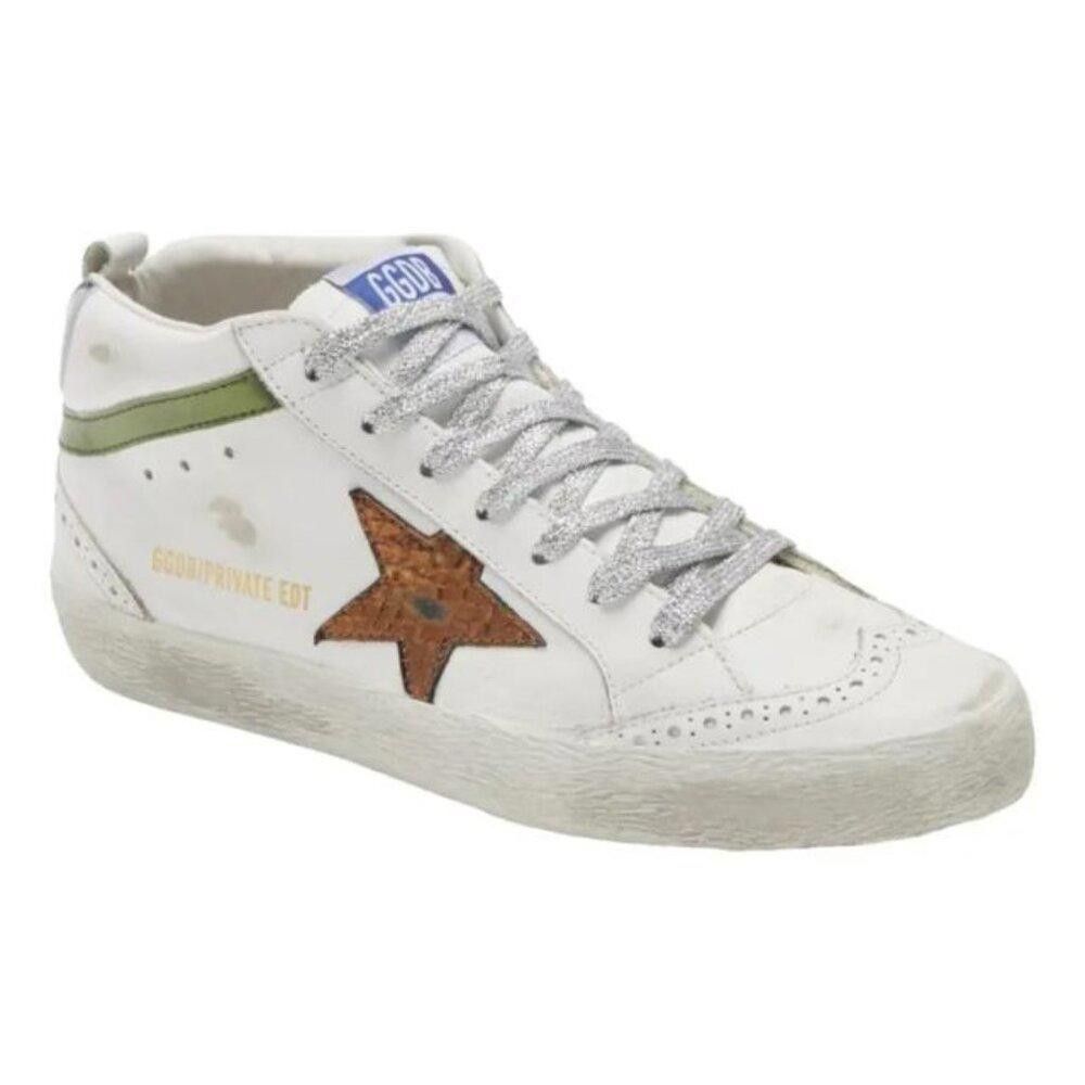 Golden Goose NWT Golden Goose Mid Star Sneakers White Size US 11 / IT 41 - 1 Thumbnail