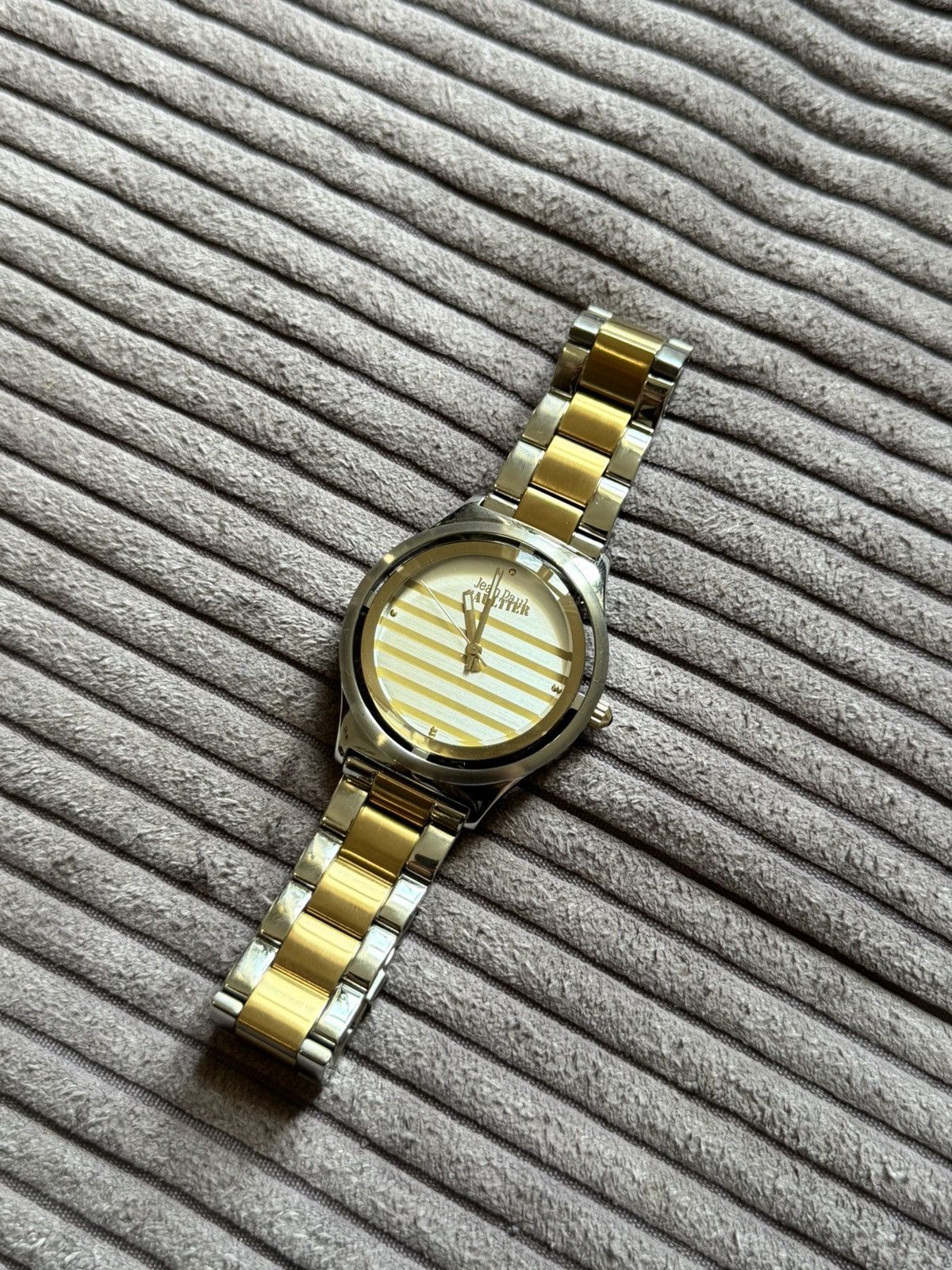 Jean Paul Gaultier Jean Paul Gaultier Archive Gold Silver Man Watch Grail JPG Size ONE SIZE - 1 Thumbnail