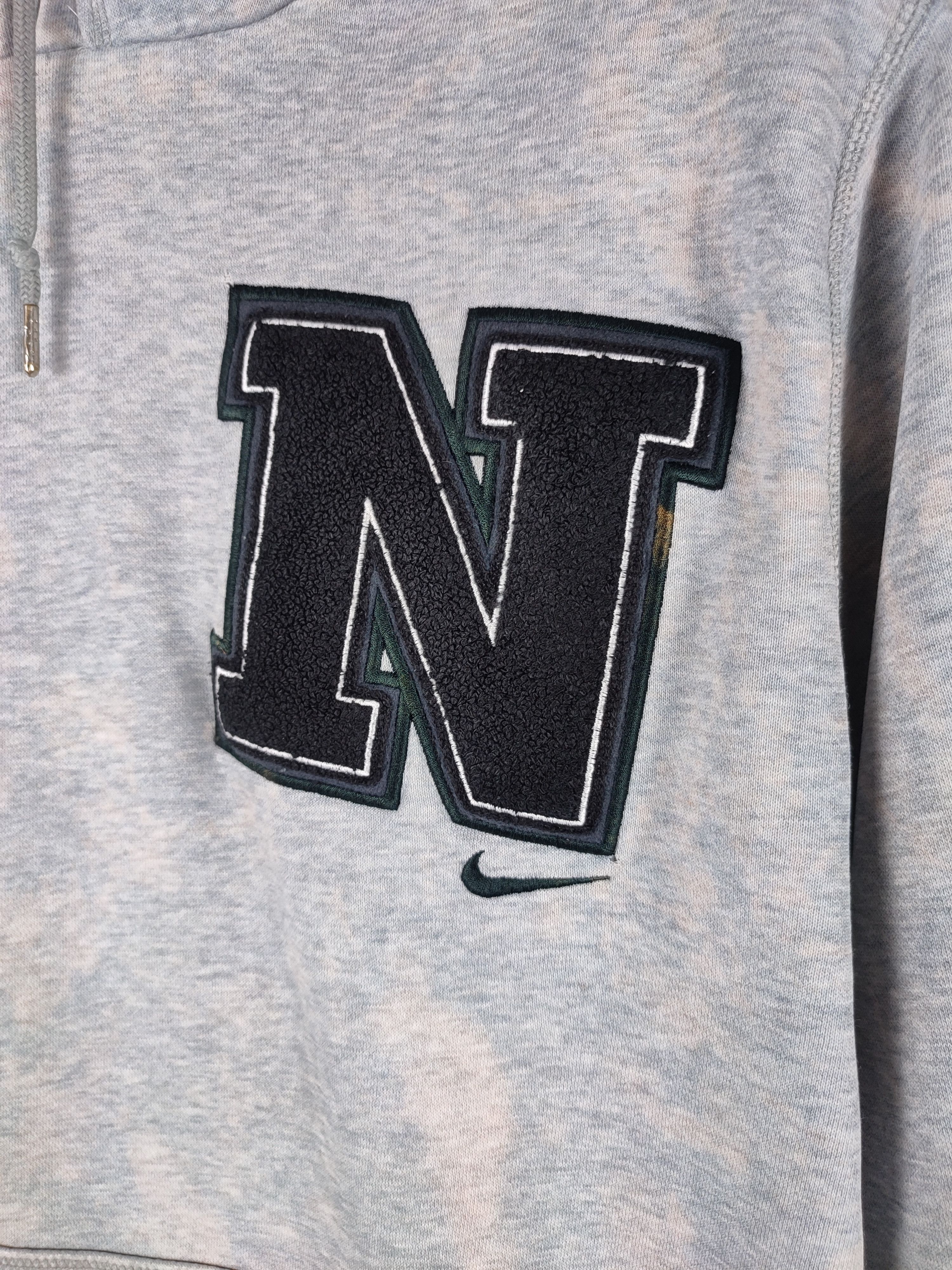 Nike Nike Logo Bleached Distressed Hoodie Size US L / EU 52-54 / 3 - 5 Thumbnail
