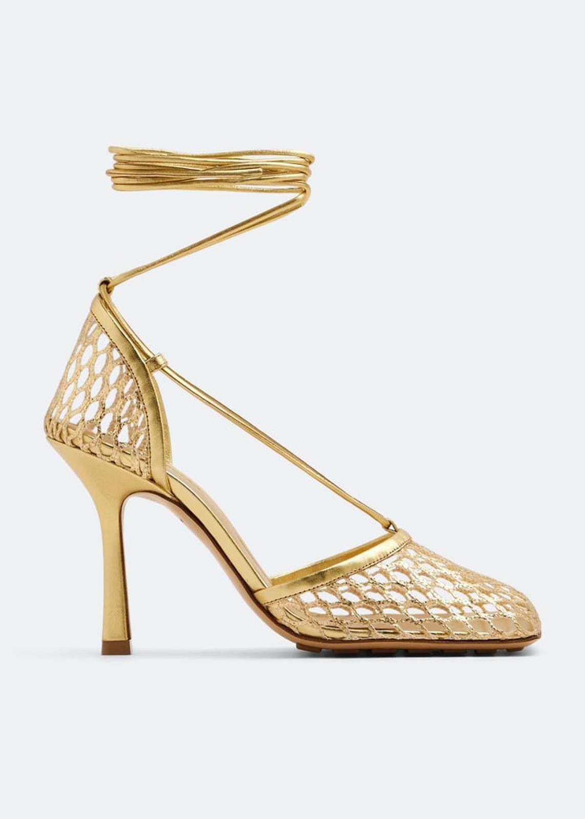 Bottega Veneta Bottega Veneta Stretch Sandals Size US 7.5 / IT 37.5 - 1 Thumbnail
