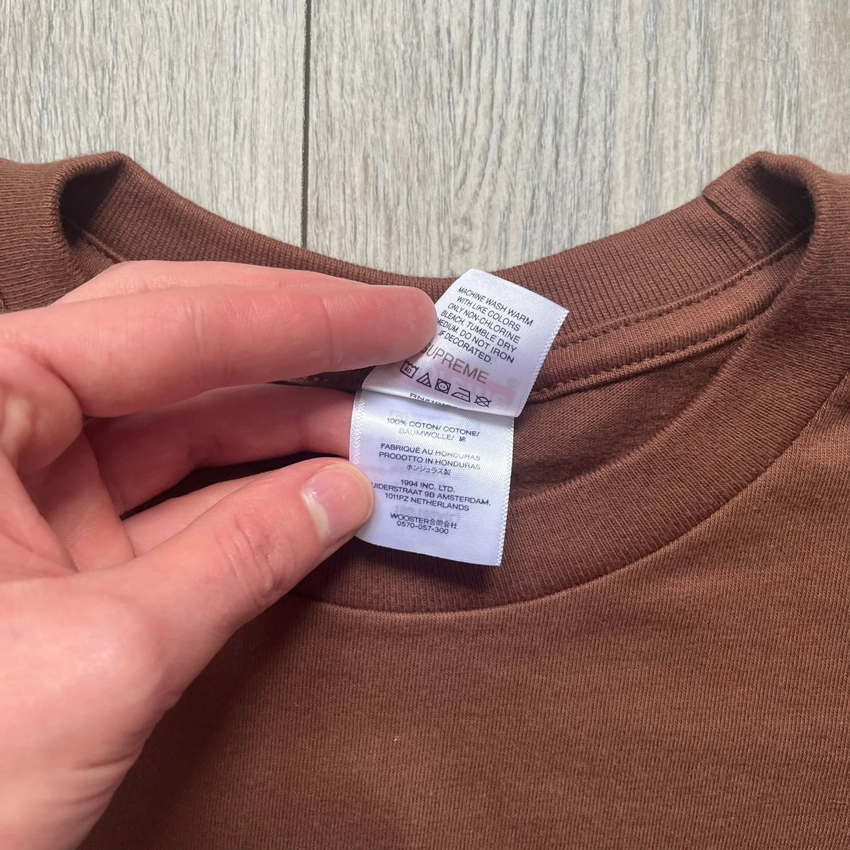 Supreme Supreme x Spider-Man SS26 Brown Tee Size US L / EU 52-54 / 3 - 6 Thumbnail