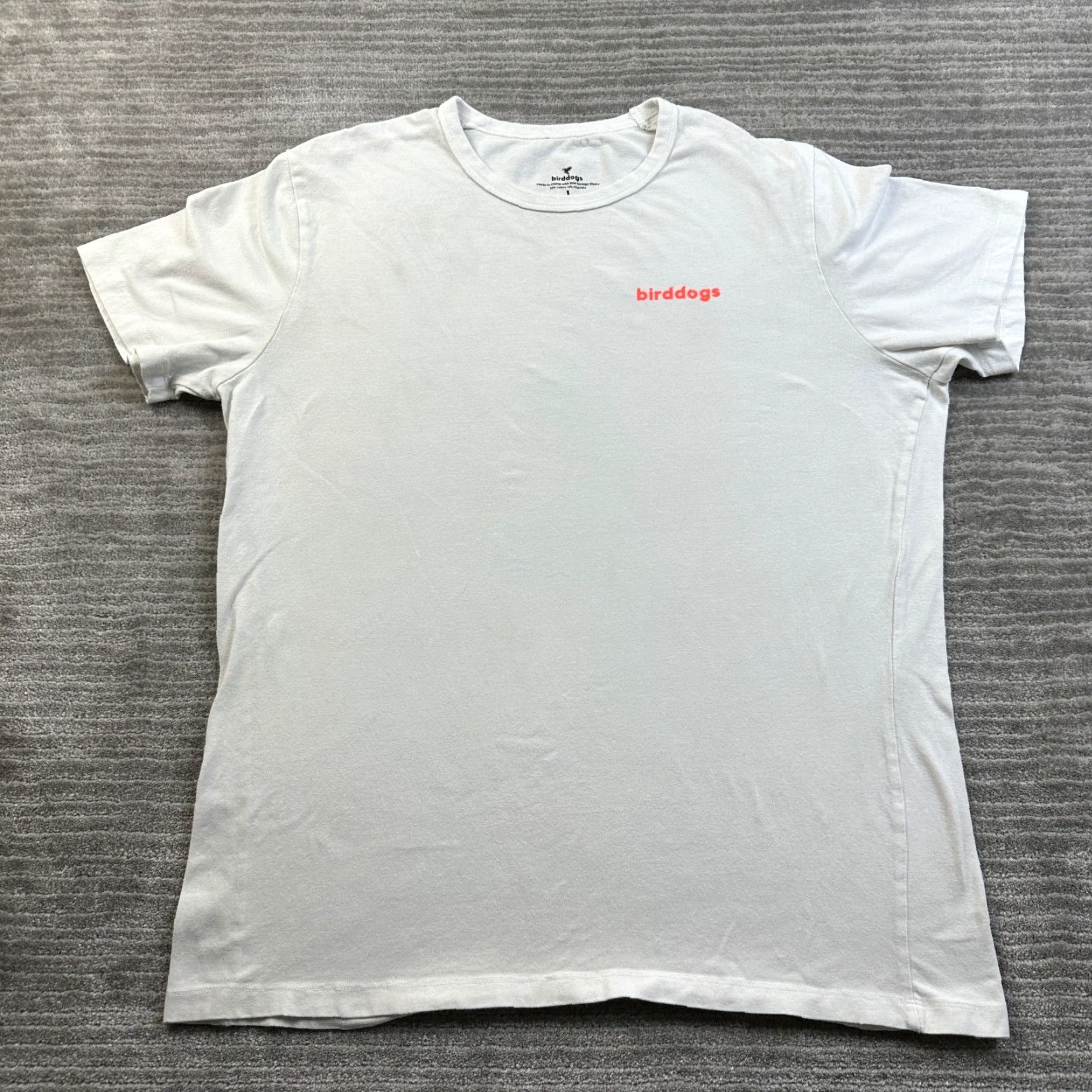Vintage Birddogs T Shirt Mens Large White Logo Casual Adult White Size US L / EU 52-54 / 3 - 2 Thumbnail