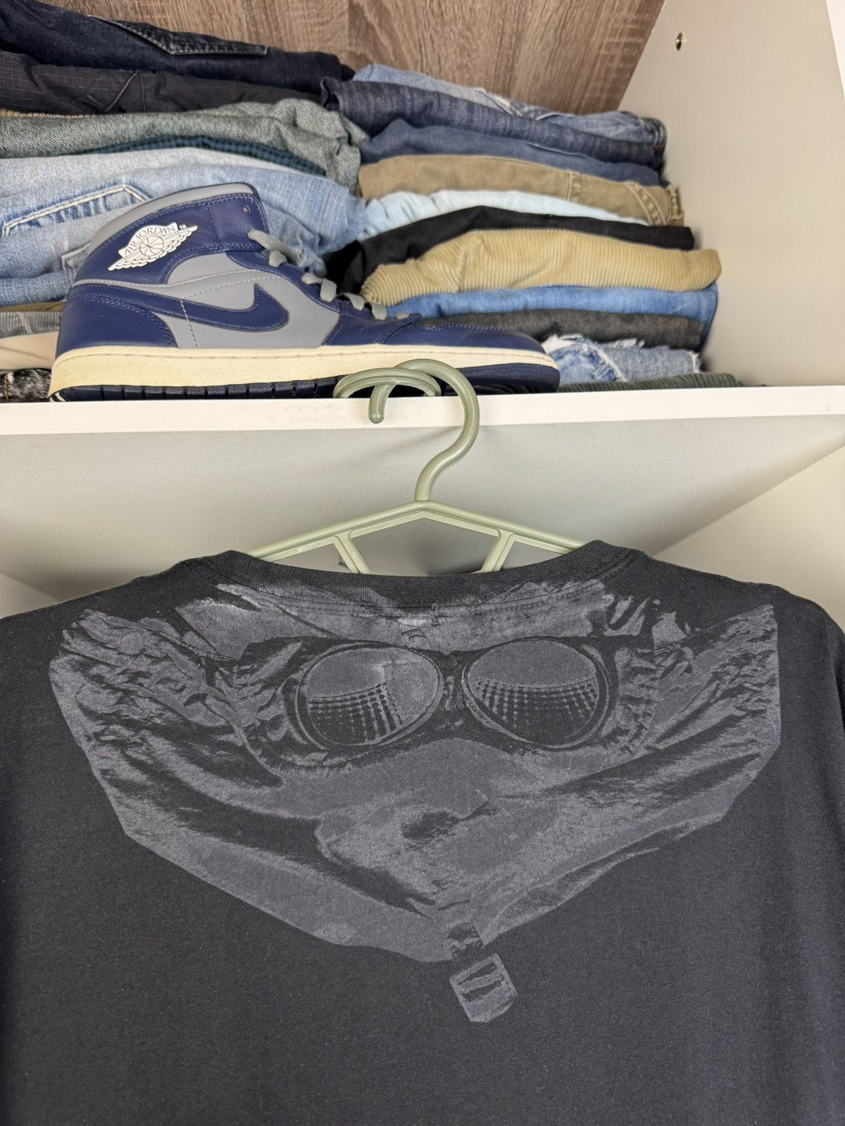 C.P. Company C.P. Company Goggle Hood Print T-Shirt Size US L / EU 52-54 / 3 - 2 Thumbnail