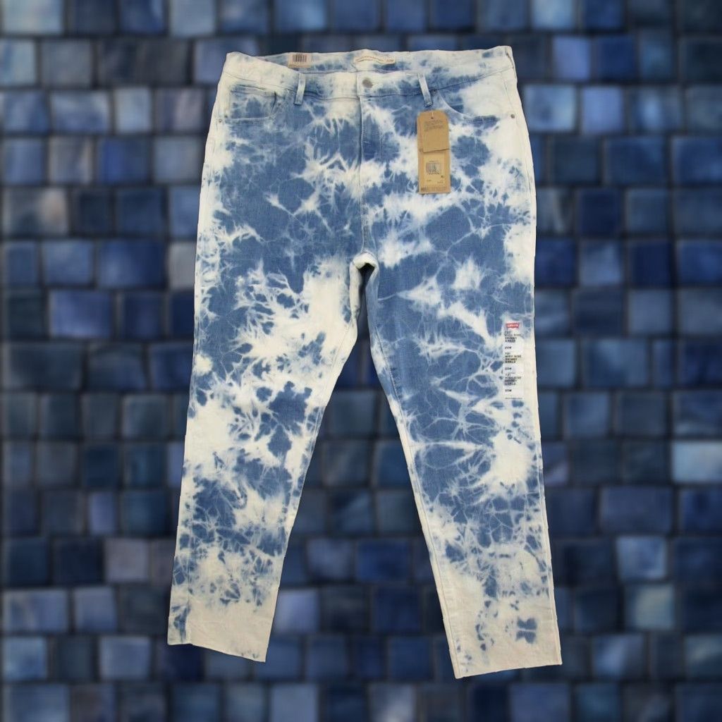 Levi's Levi's 721 High Rise Ankle Skinny Cut off Acid Washed Jeans Plus Size 20W NEW Size 42" / US 20 - 1 Thumbnail
