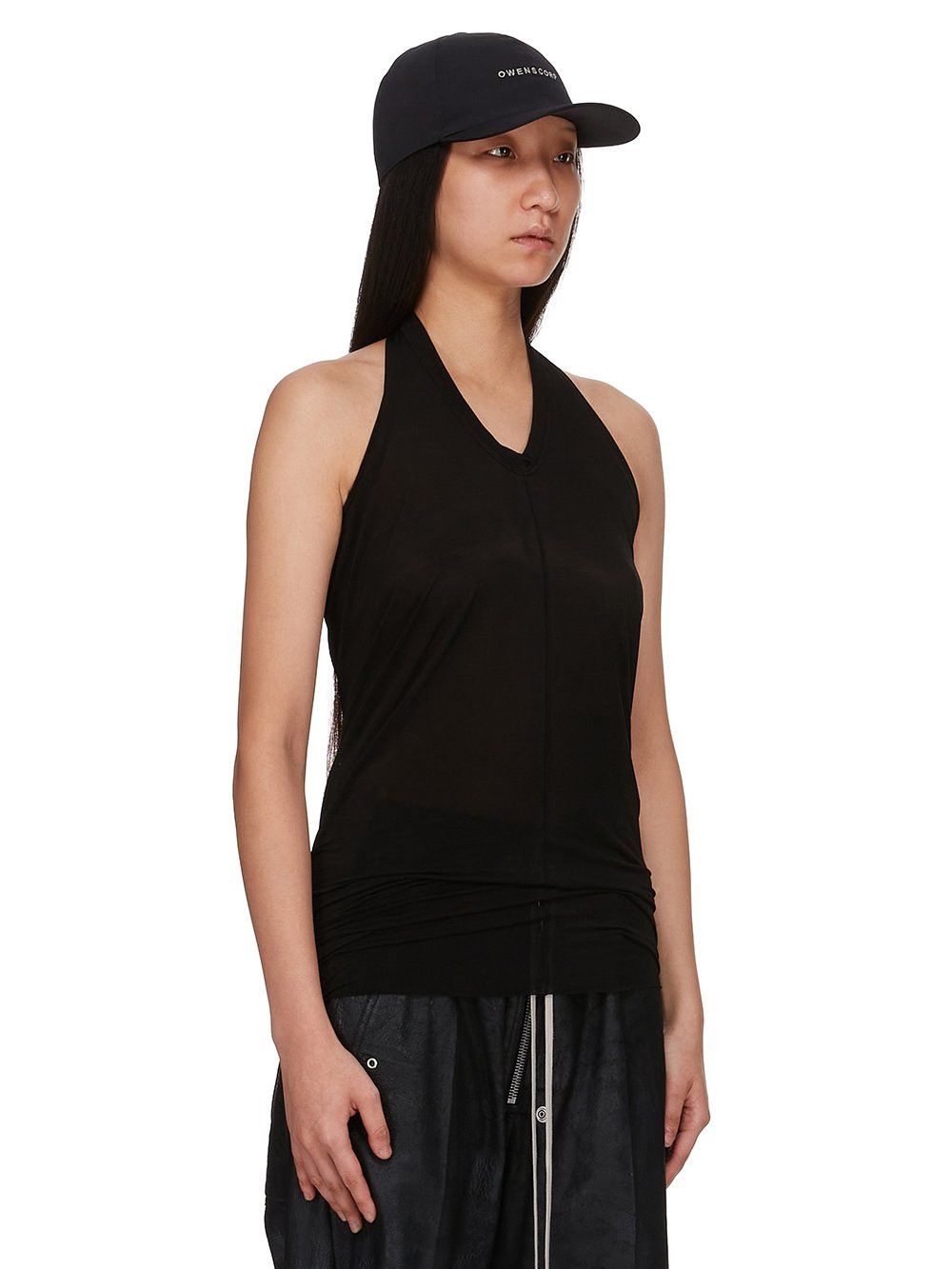 Rick Owens o1mle0226 Size: M / Hollywood Baseball Cap / Hat in Black Size ONE SIZE - 6 Thumbnail