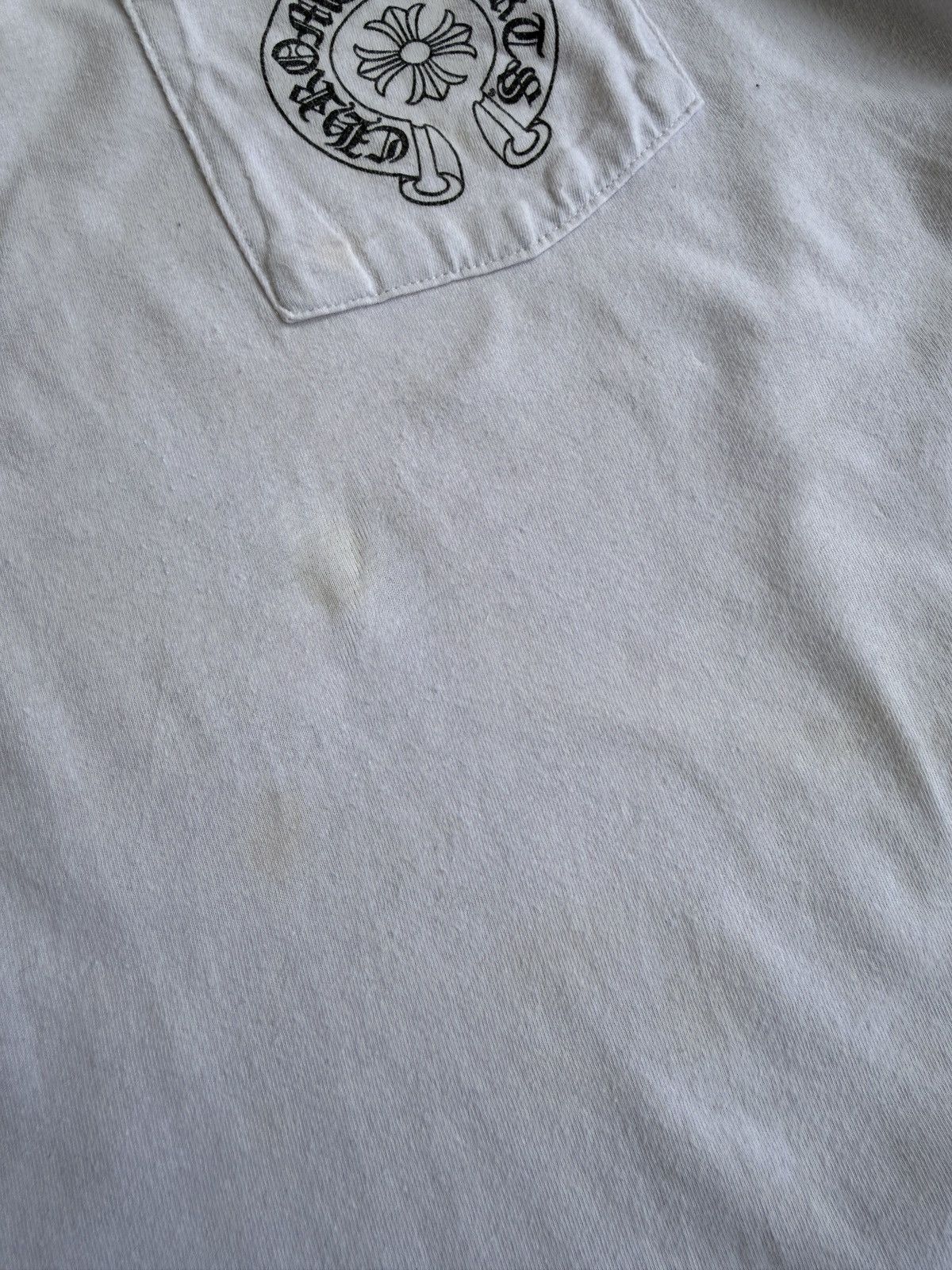 Chrome Hearts Chrome Hearts Los Angeles Exclusive Pocket tshirt White Size US M / EU 48-50 / 2 - 6 Thumbnail