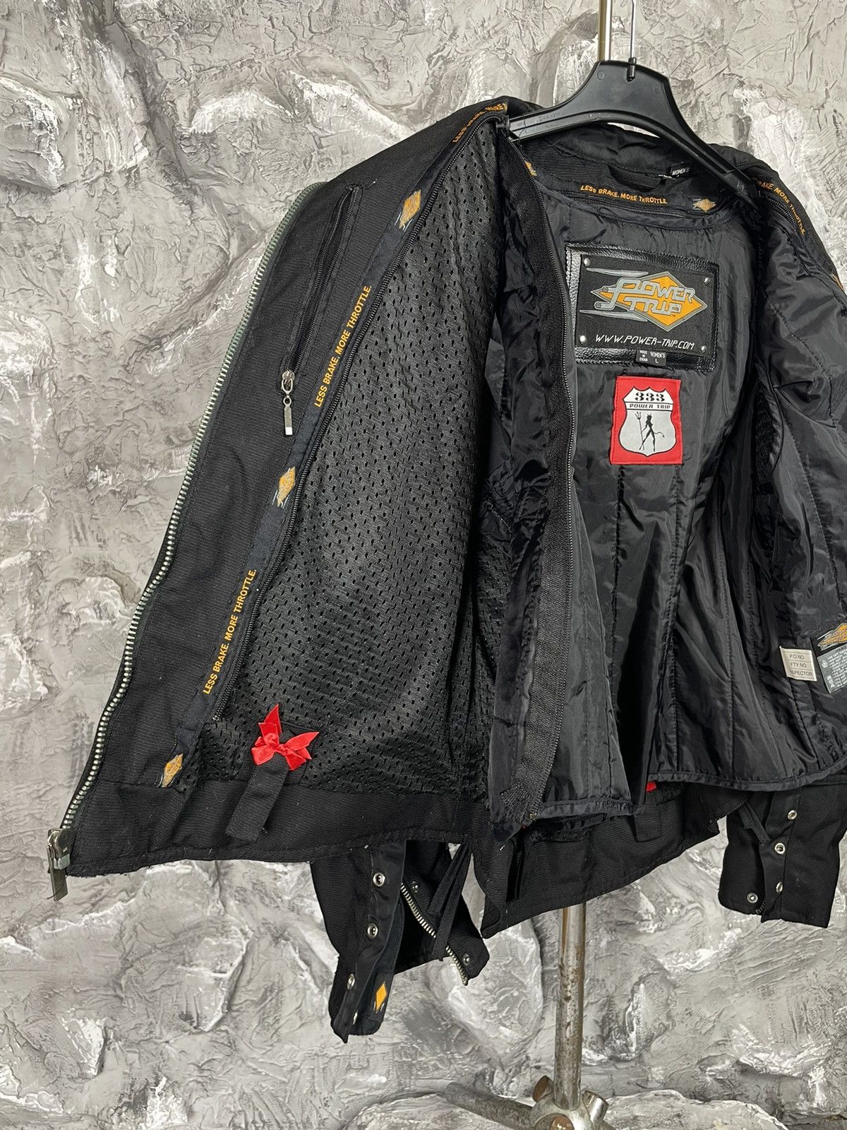 Designer Rare Y2K Punk Gothic Power Trip Bandage Moto Bomber Hysteric Size US S / EU 44-46 / 1 - 13 Thumbnail