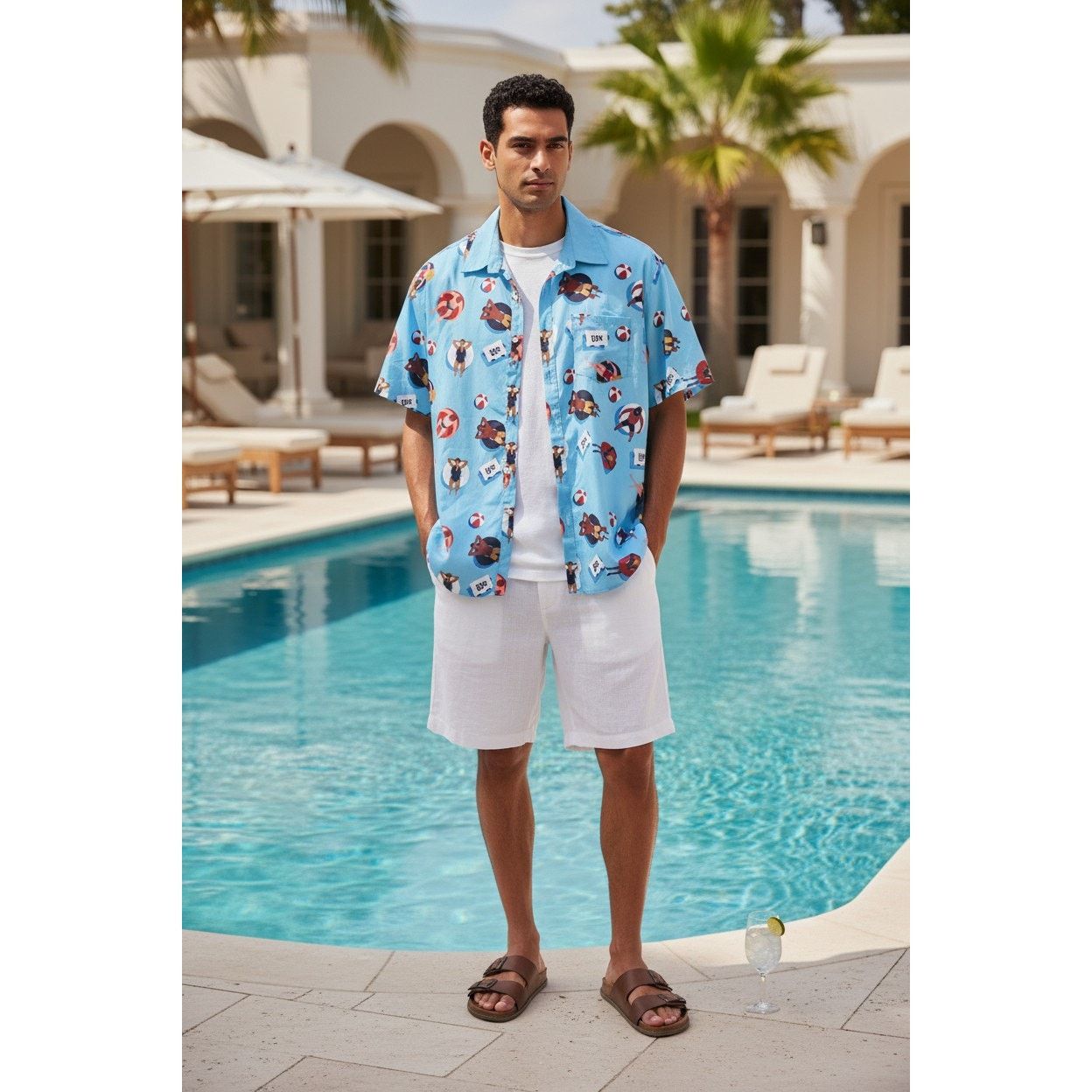 Other Miller Lite Beer Pool Party Short Sleeve Shirt Large Size US L / EU 52-54 / 3 - 1 Thumbnail