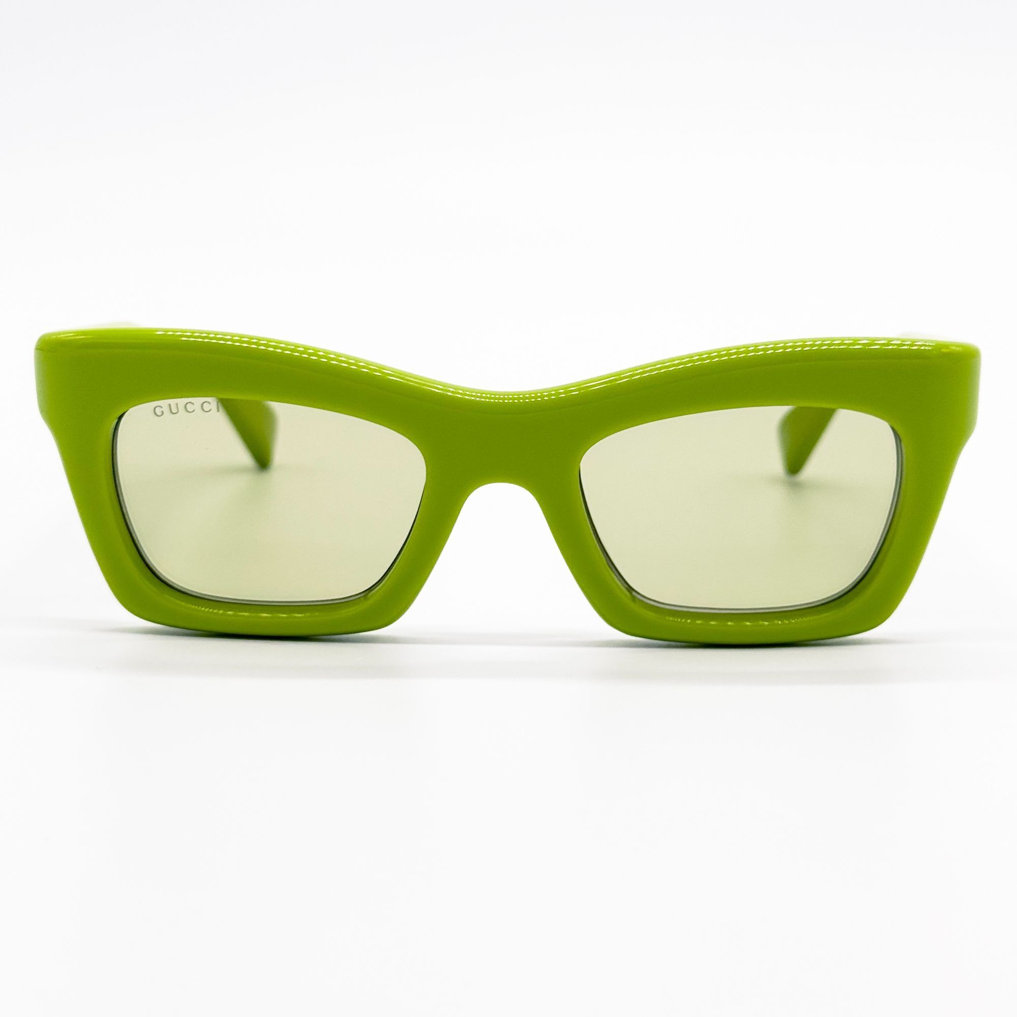 Gucci NEW GUCCI GG1773S 006 GREEN CAT EYE WOMEN SUNGLASSES GUCCI Size ONE SIZE - 3 Thumbnail