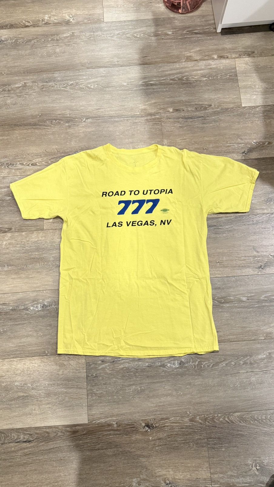 Travis Scott Travis Scott Las Vegas Road to Utopia T shirt Size US XL / EU 56 / 4 - 1 Thumbnail