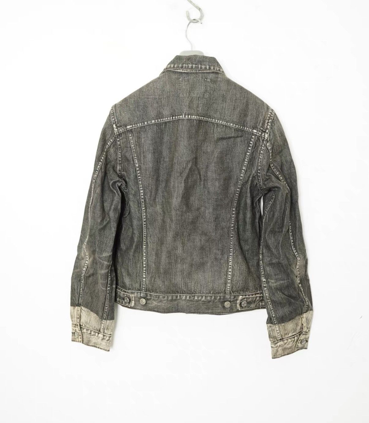 Yohji Yamamoto Yohji Yamamoto Y's for Men Faded Denim Jacket Size US S / EU 44-46 / 1 - 8 Thumbnail