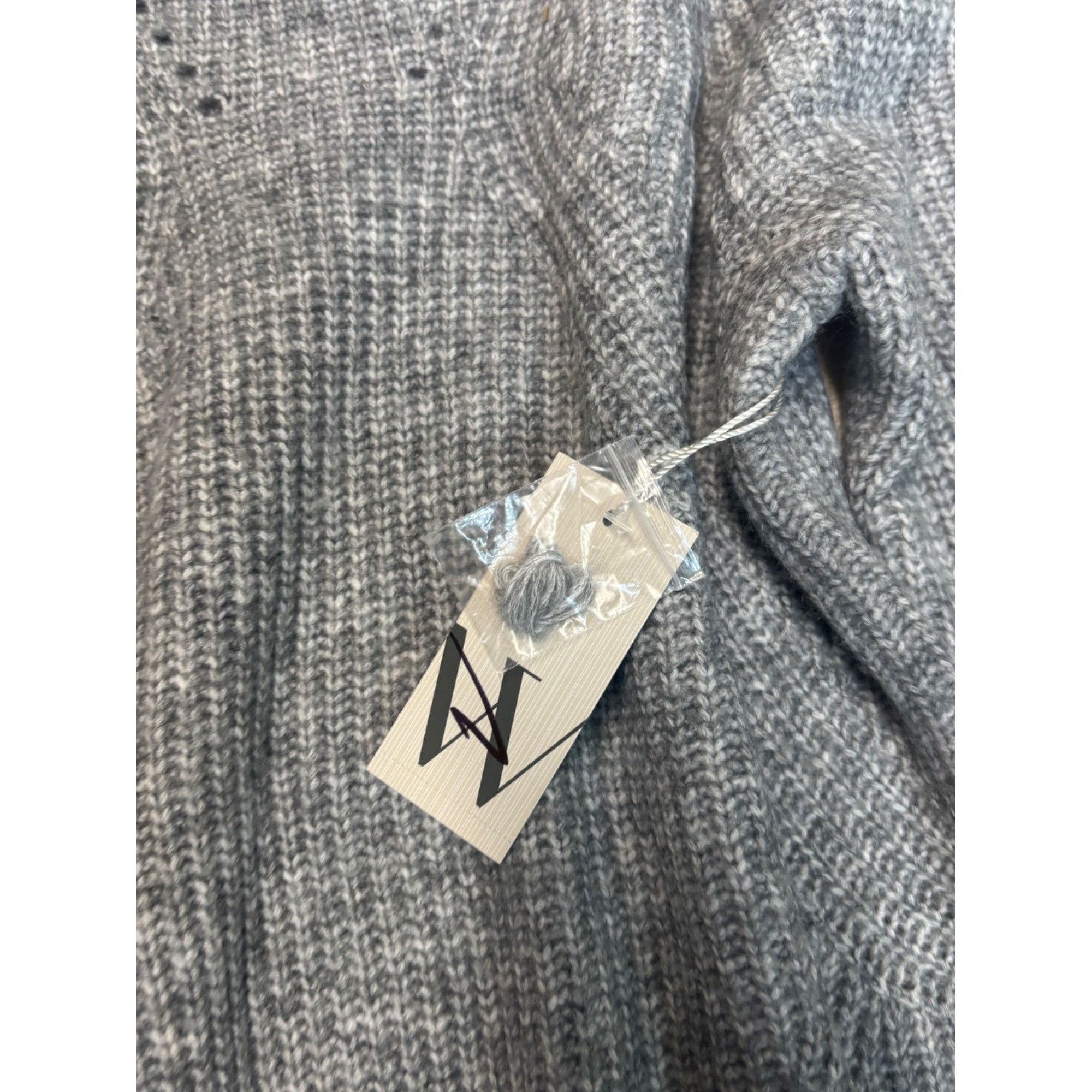Worthington Worthington Women’s Plus Size Set-in Crew Neck Sweater, Gray Size ONE SIZE - 7 Thumbnail