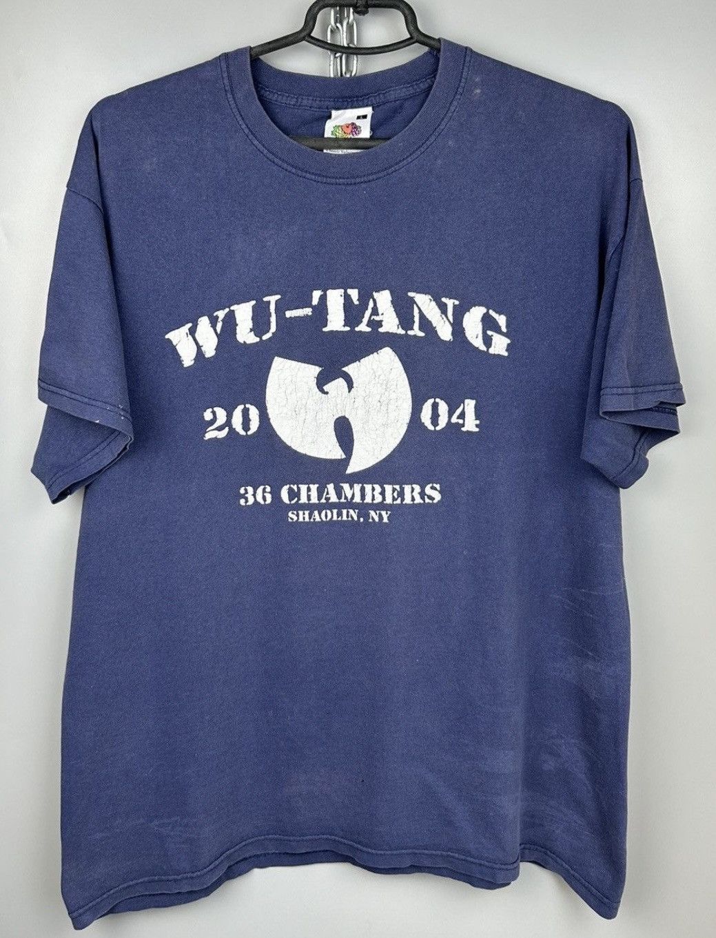 WU-WEAR フットボールシャツ XL 36 Wu-Tang Clan Vintage Rare Wu-Tang Clan 36 Football Style Jersey Size XL