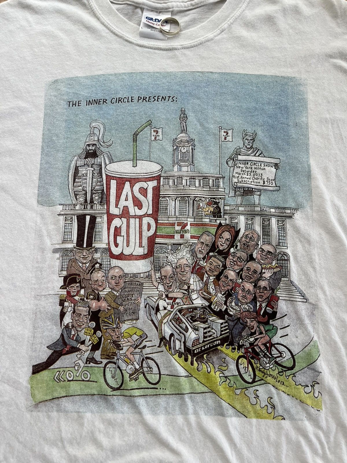 Vintage THE INNER CIRCLE Presents LAST GULP Artwork 2013’s T-shirt Size US L / EU 52-54 / 3 - 5 Thumbnail