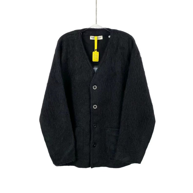 Our Legacy our legacy 24ss solid colour v-neck sweater 2503-Nextarrow Size US L / EU 52-54 / 3 - 1 Thumbnail
