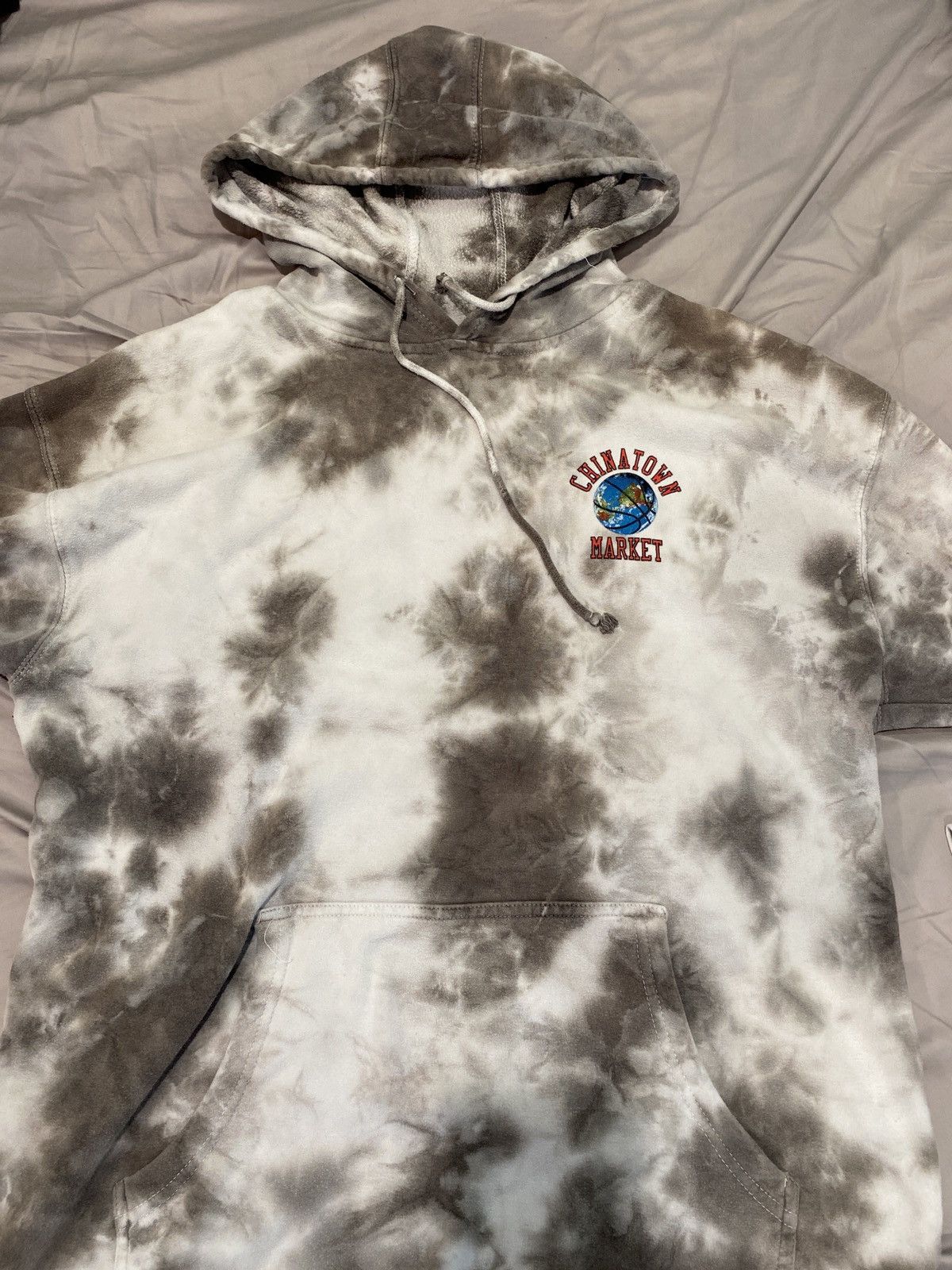 Chinatown Market Tie Dye Hoodie Grailed