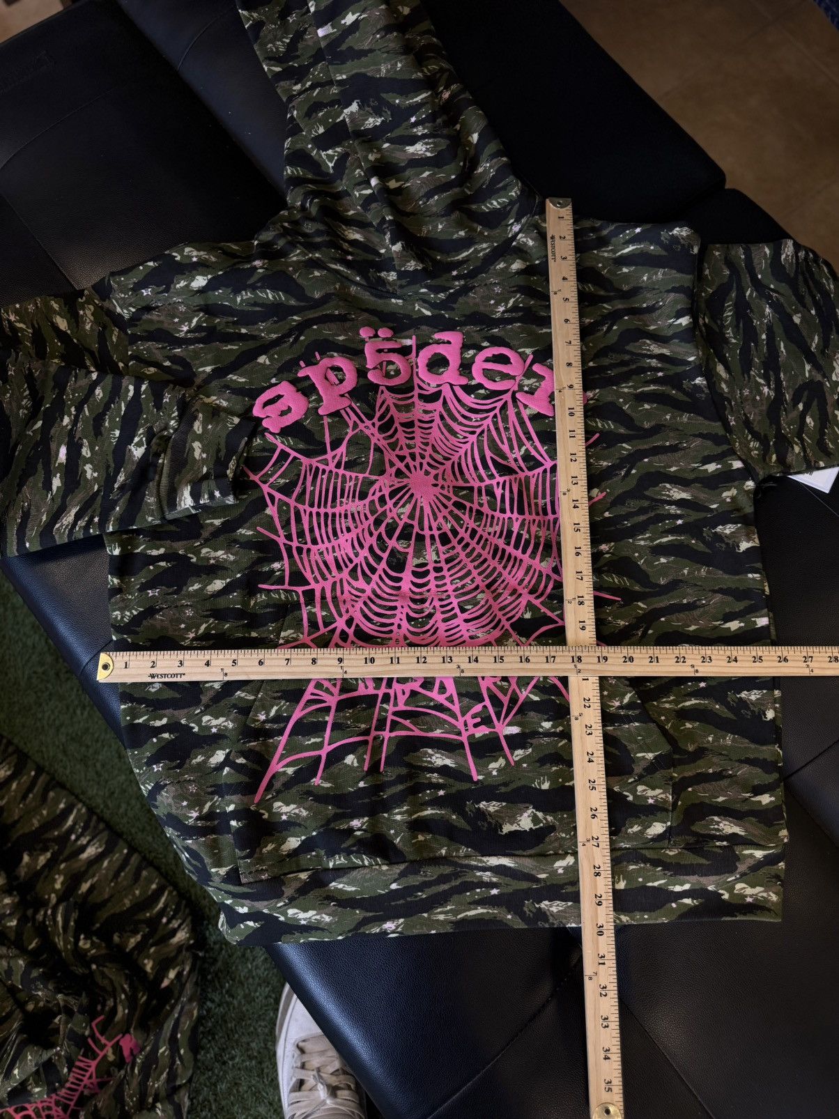 Sp5der Sp5der Worldwide Green Camo Hoodie Size XXL (NEW) Size US XXL / EU 58 / 5 - 8 Thumbnail