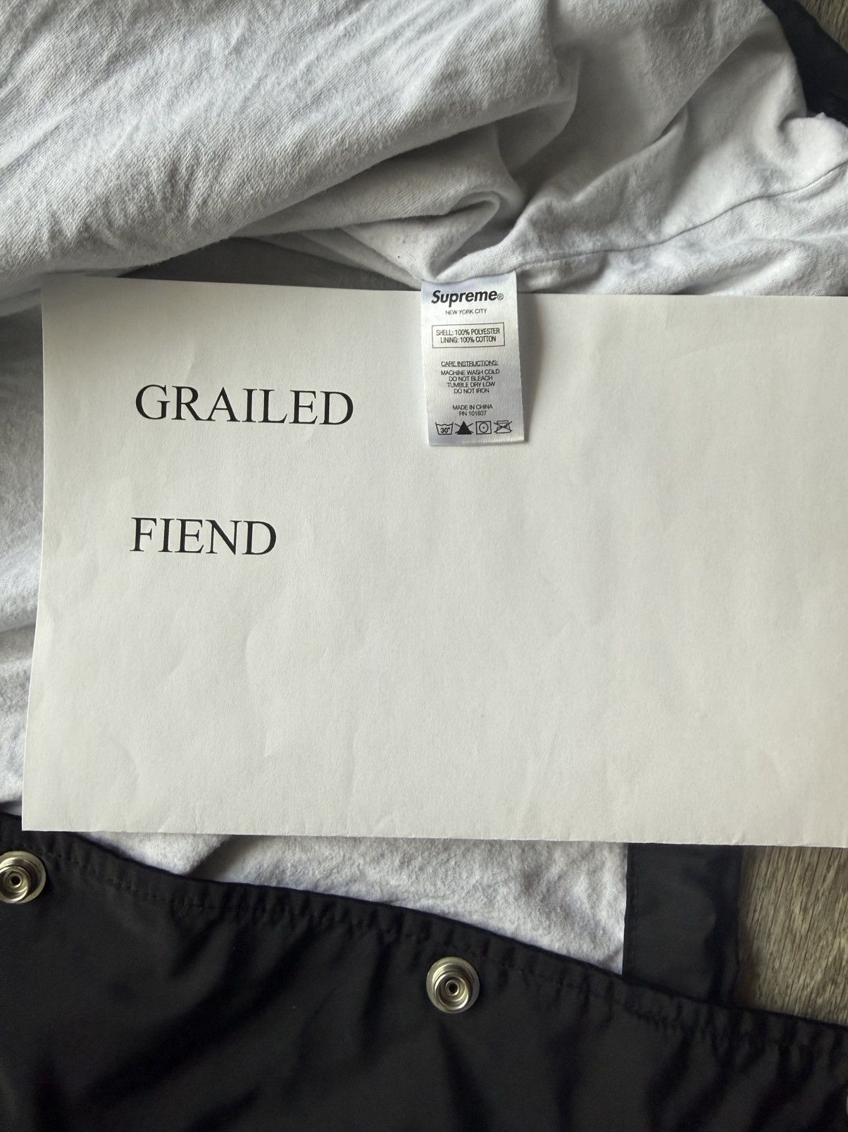 Supreme Supreme World Famous Supreme Team Coaches Jacket Size US M / EU 48-50 / 2 - 5 Thumbnail