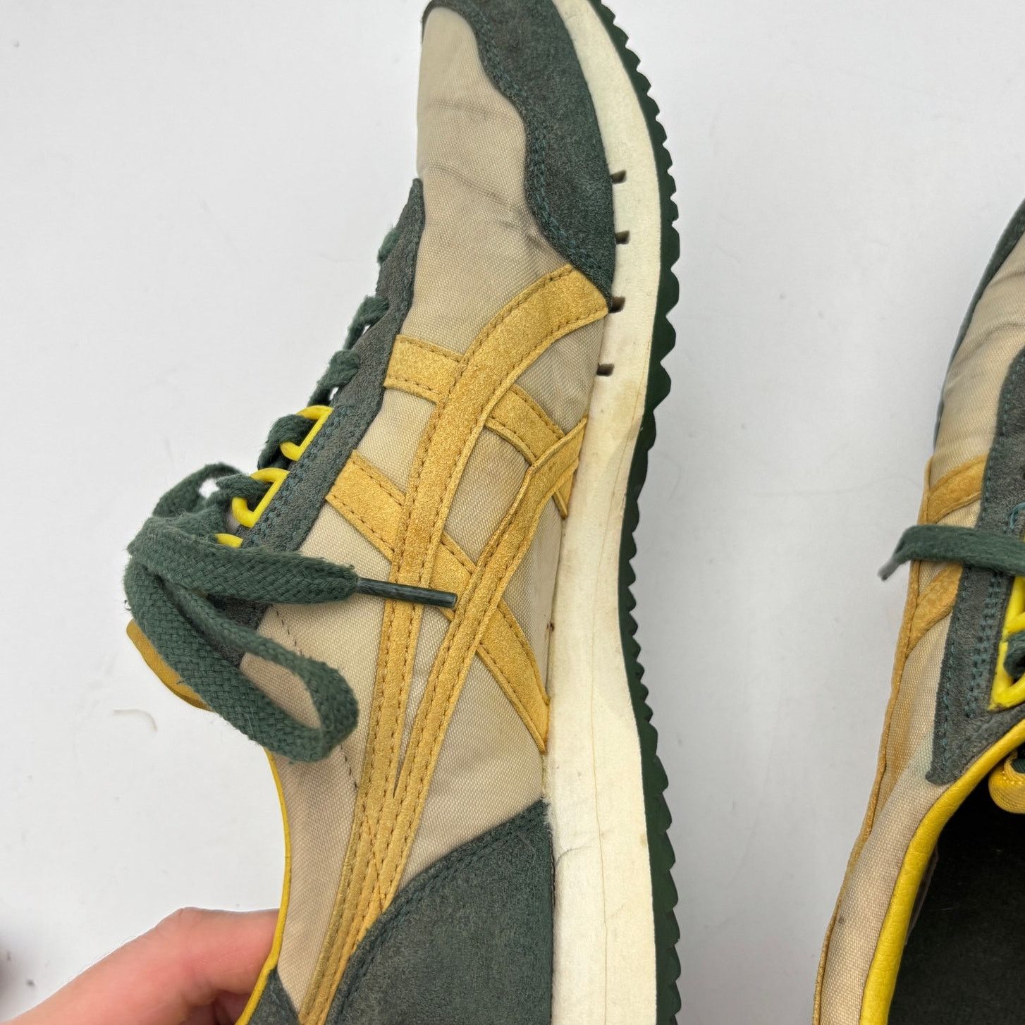 Onitsuka Tiger Onitsuka Tiger Dualio Yellow Green Sneakers Shoes Men's 8 Size US 8 / EU 41 - 12 Thumbnail