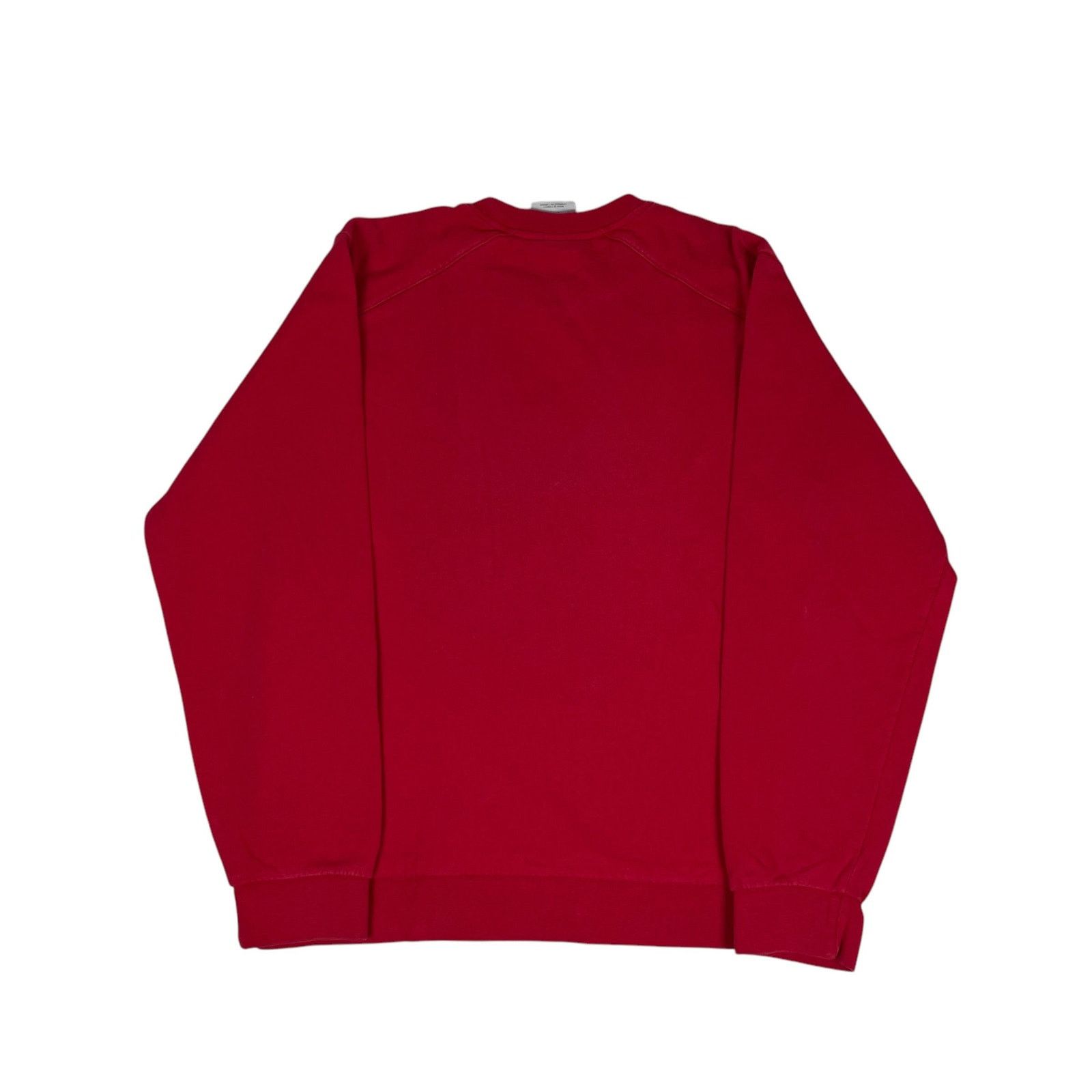 Adidas × Vintage Adidas Men's Red 3-Stripes Trefoil Fleece Lined Sweatshirt S Size US S / EU 44-46 / 1 - 4 Thumbnail